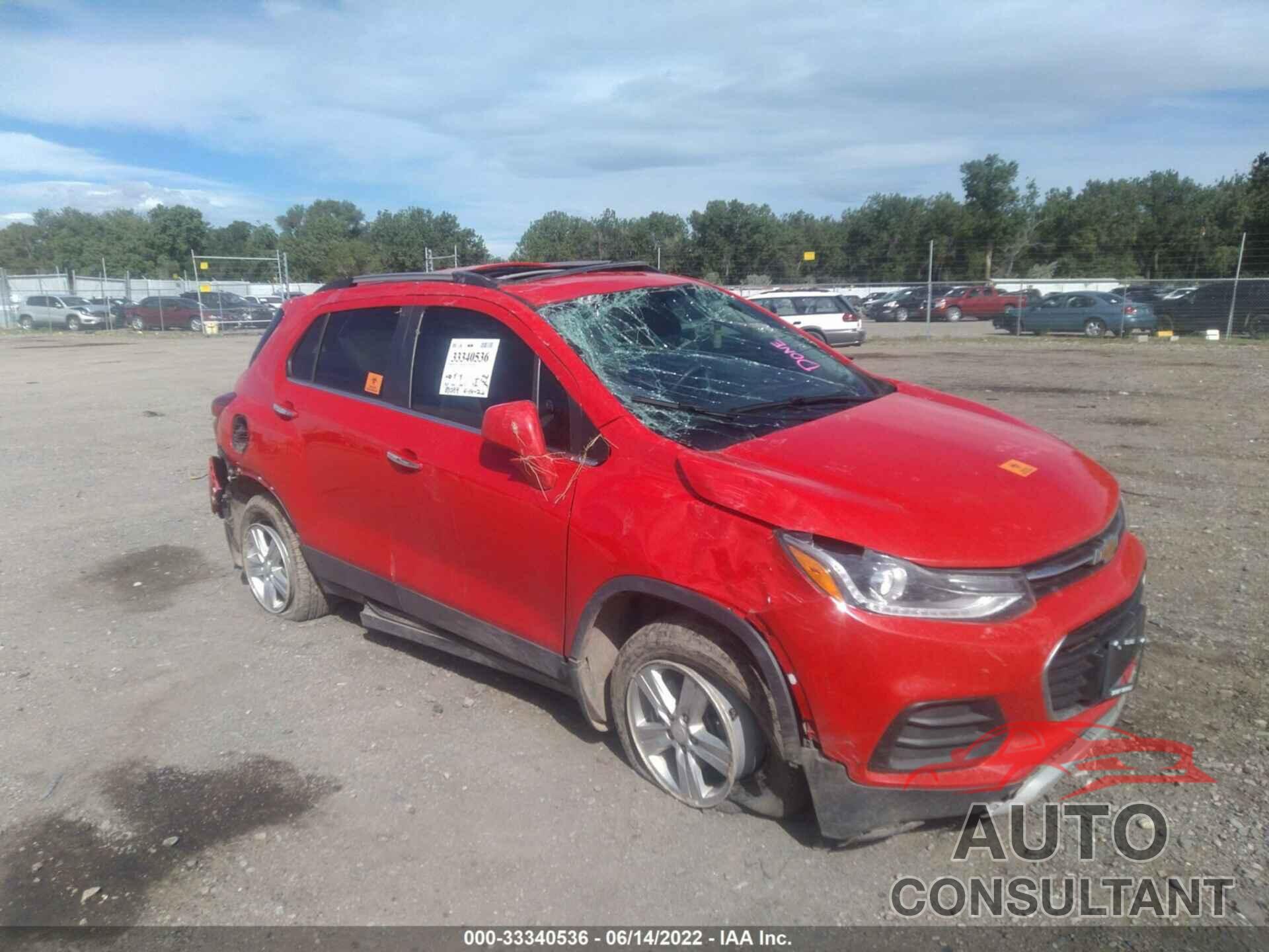 CHEVROLET TRAX 2018 - 3GNCJPSB8JL283051