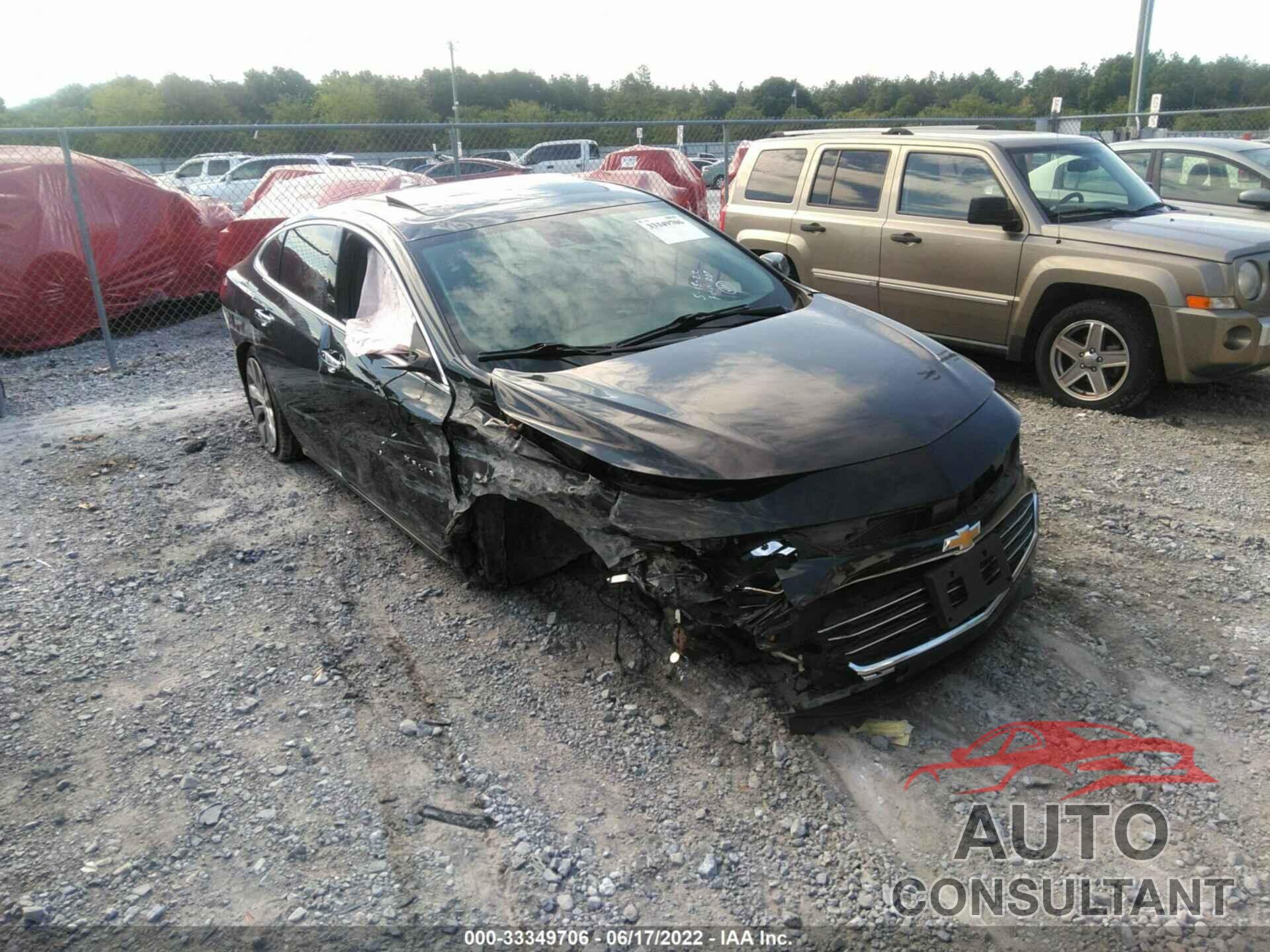CHEVROLET MALIBU 2017 - 1G1ZH5SX5HF191049