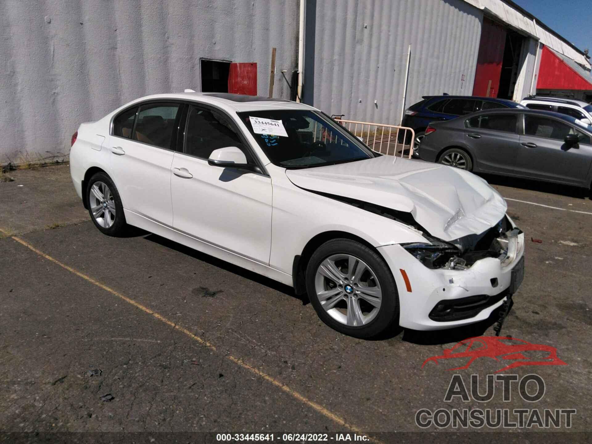 BMW 3 SERIES 2017 - WBA8D9C53HK678029