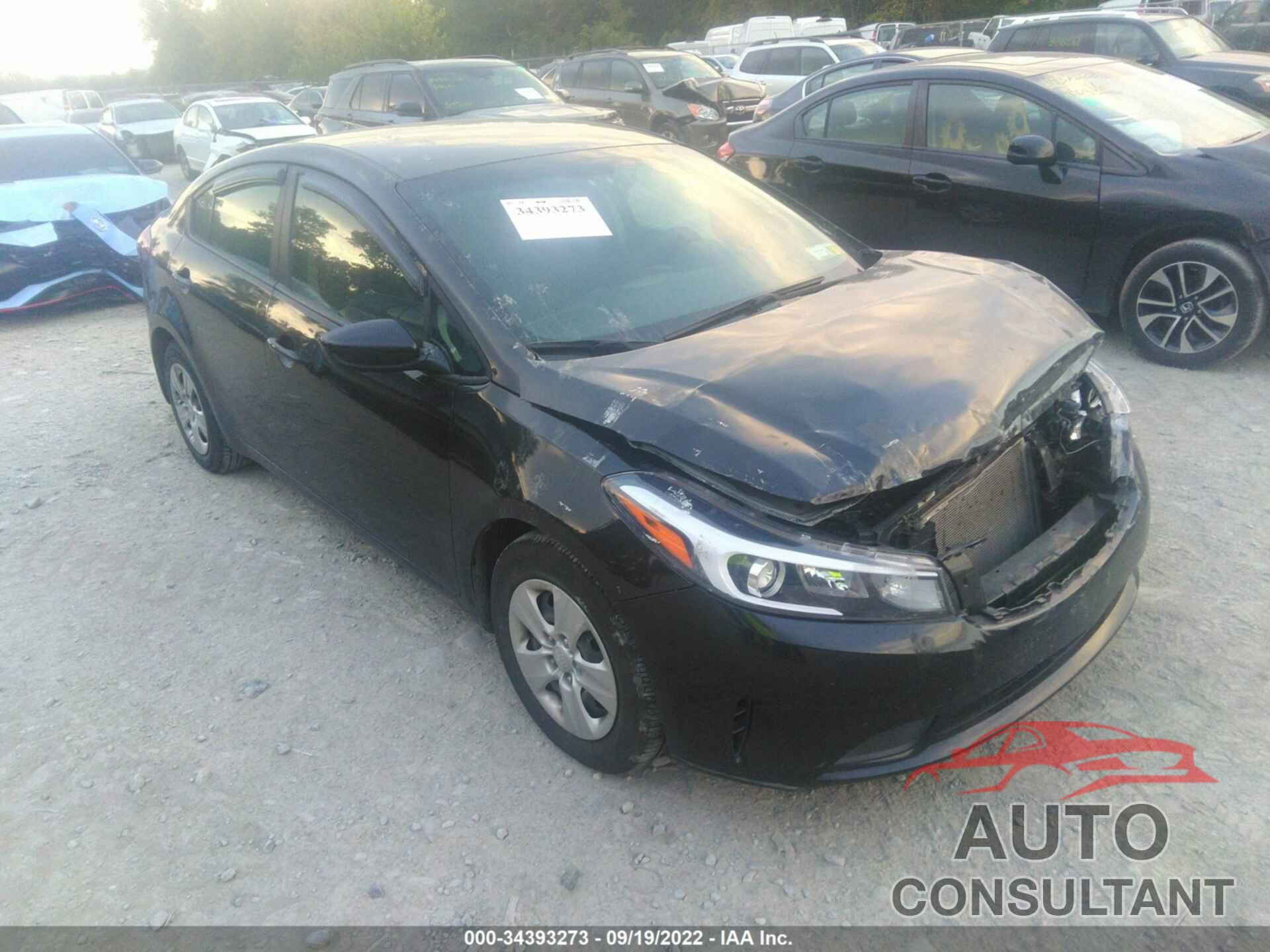 KIA FORTE 2017 - 3KPFK4A75HE059443