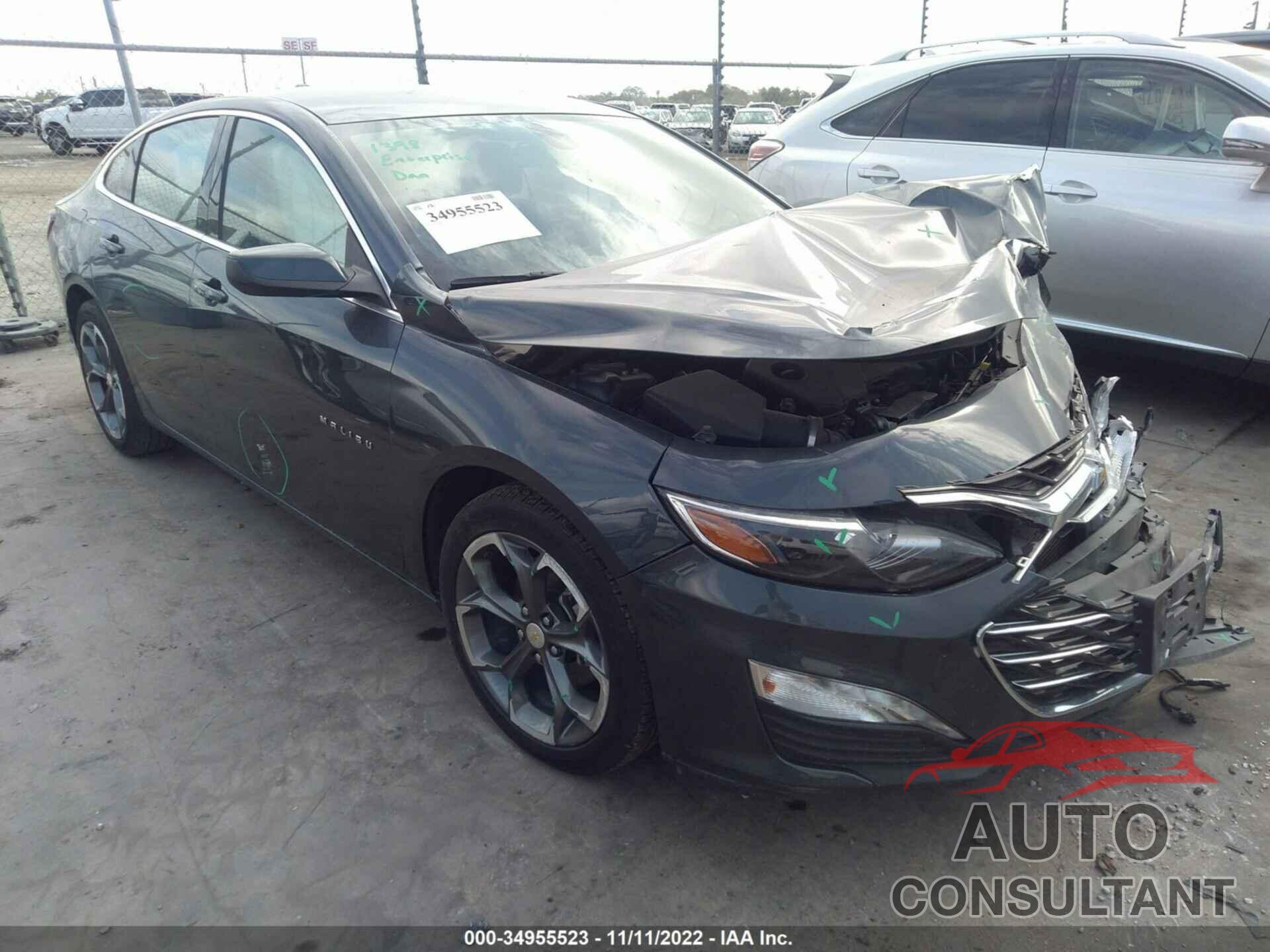 CHEVROLET MALIBU 2021 - 1G1ZD5ST0MF025167