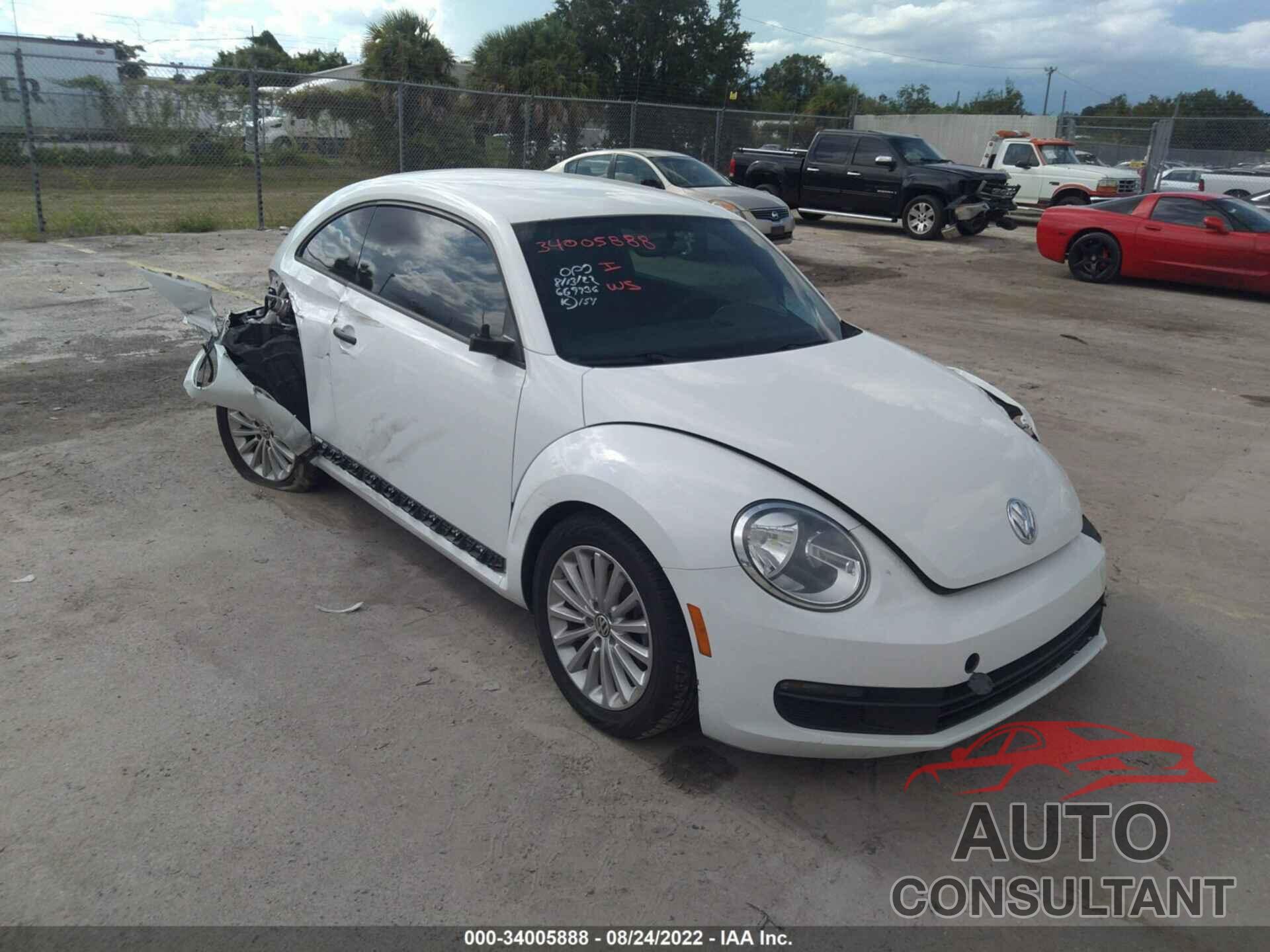 VOLKSWAGEN BEETLE COUPE 2016 - 3VWF17AT8GM606207