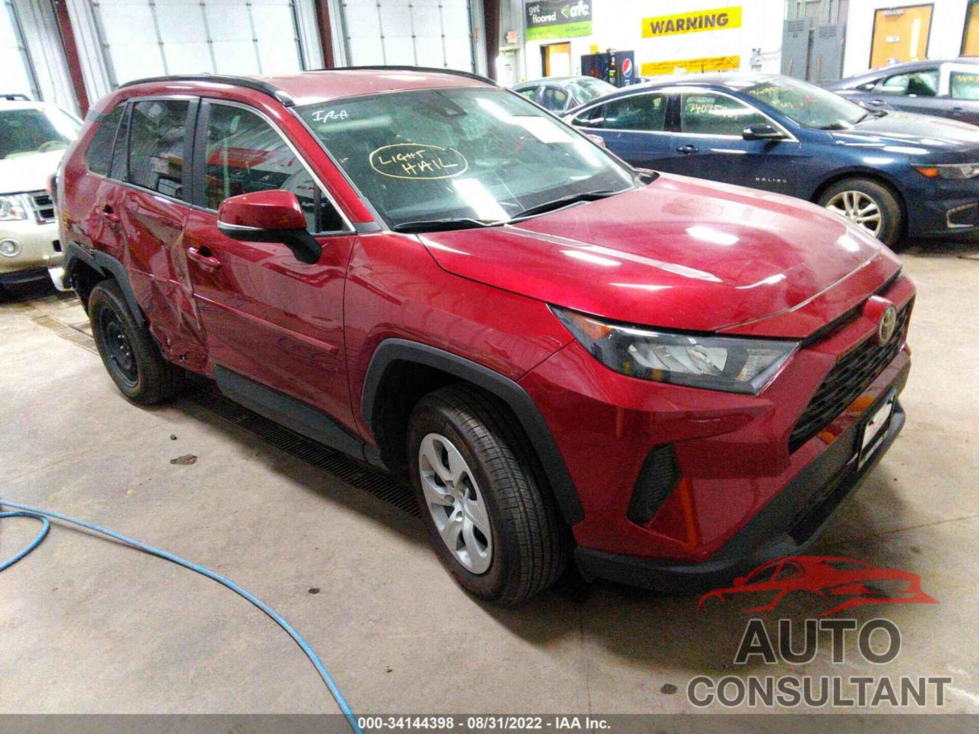 TOYOTA RAV4 2021 - 2T3G1RFV0MW190886