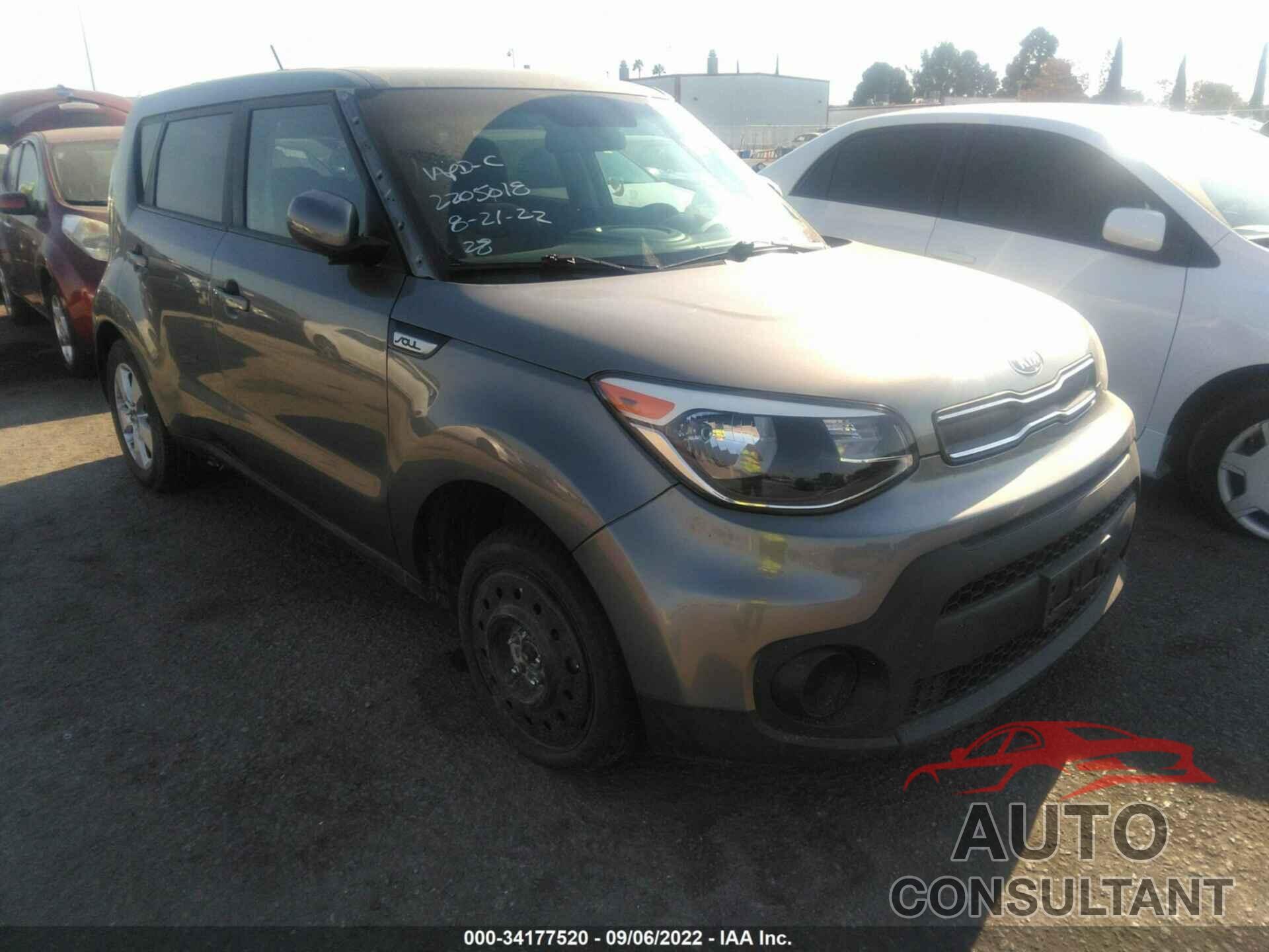 KIA SOUL 2019 - KNDJN2A24K7685082