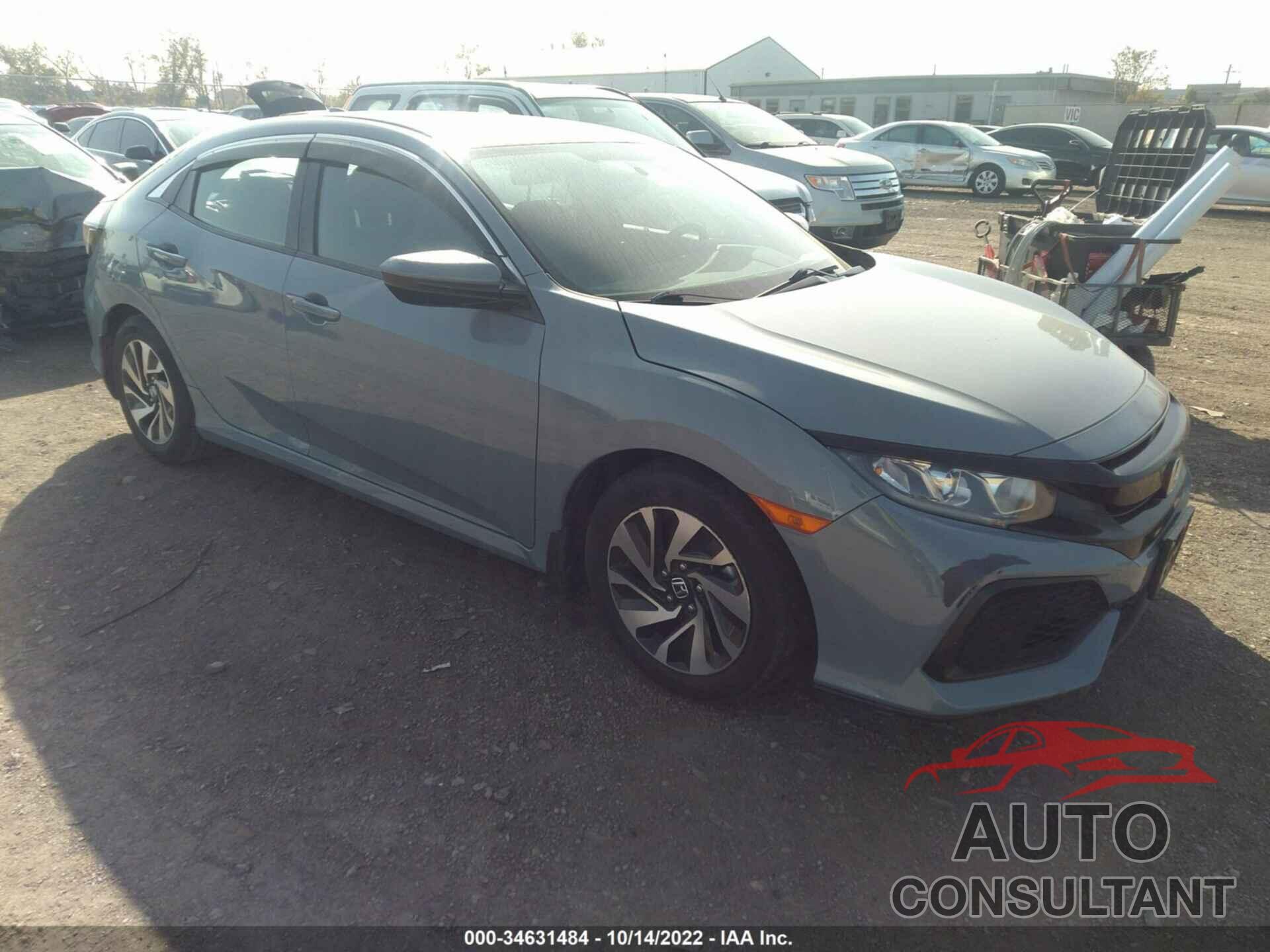 HONDA CIVIC HATCHBACK 2018 - SHHFK7H25JU202241