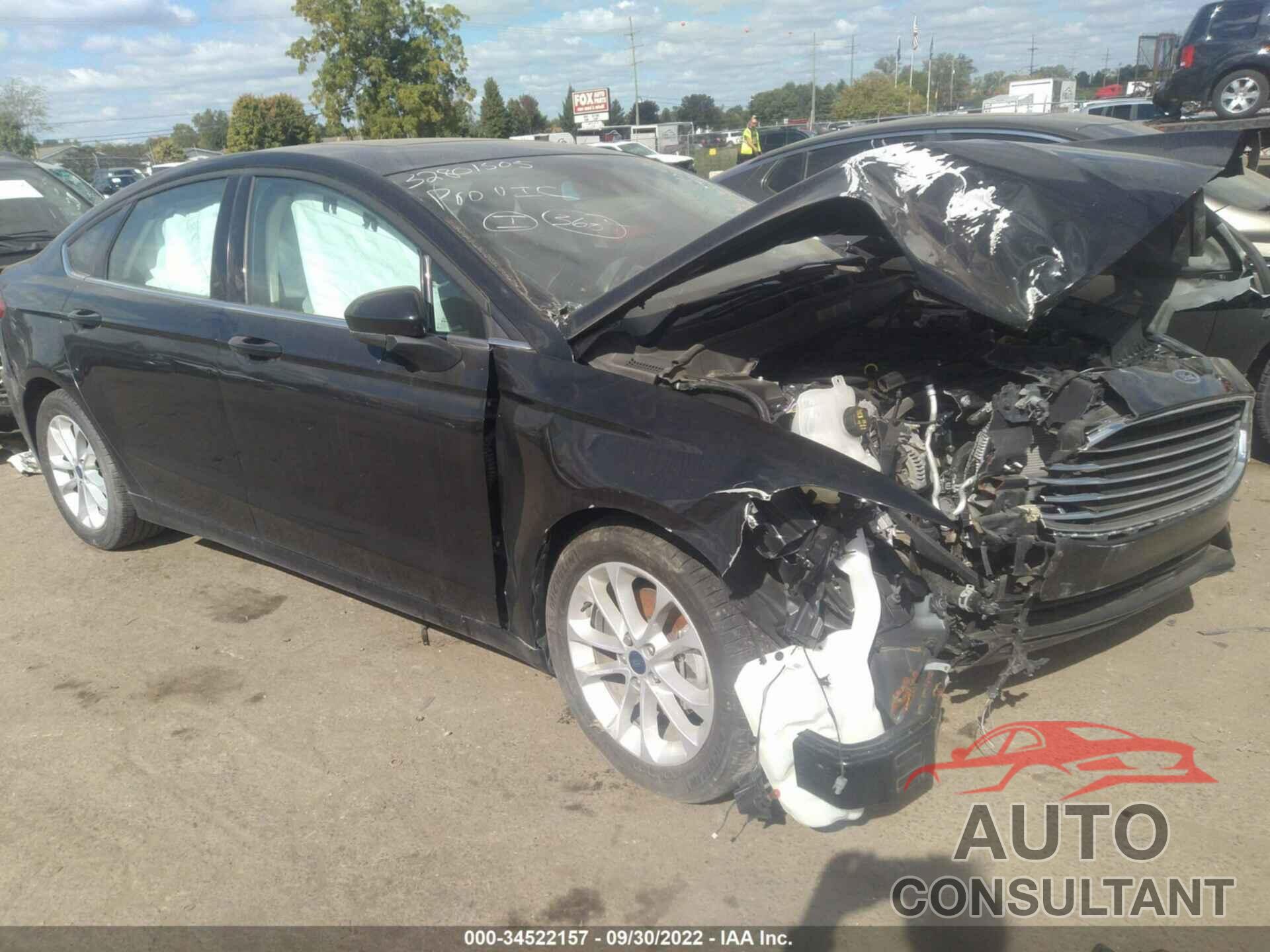 FORD FUSION 2020 - 3FA6P0HD6LR179443