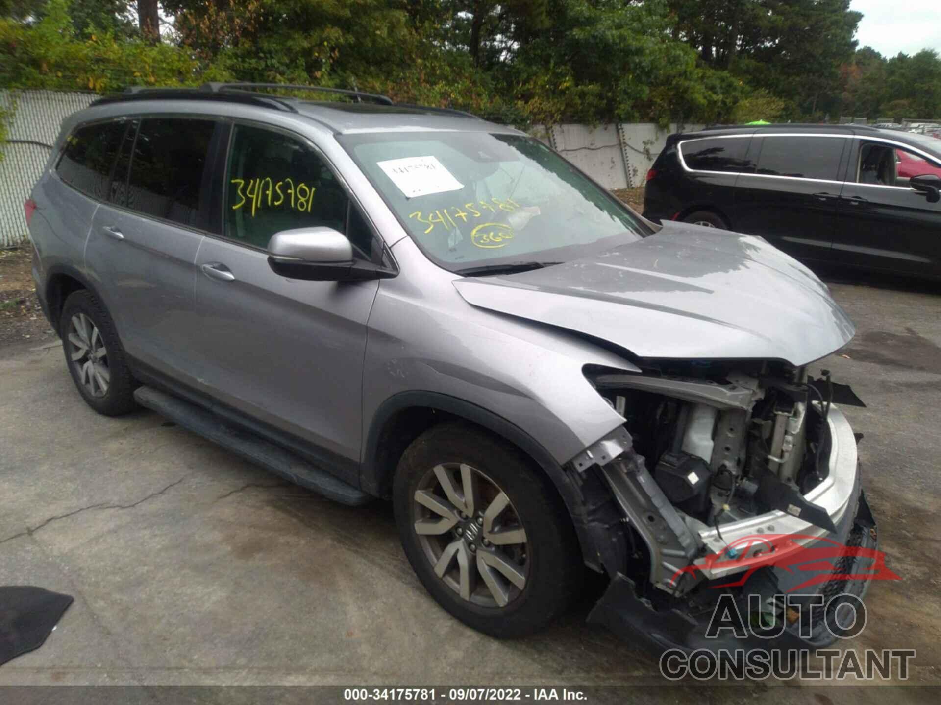 HONDA PILOT 2019 - 5FNYF6H5XKB089424