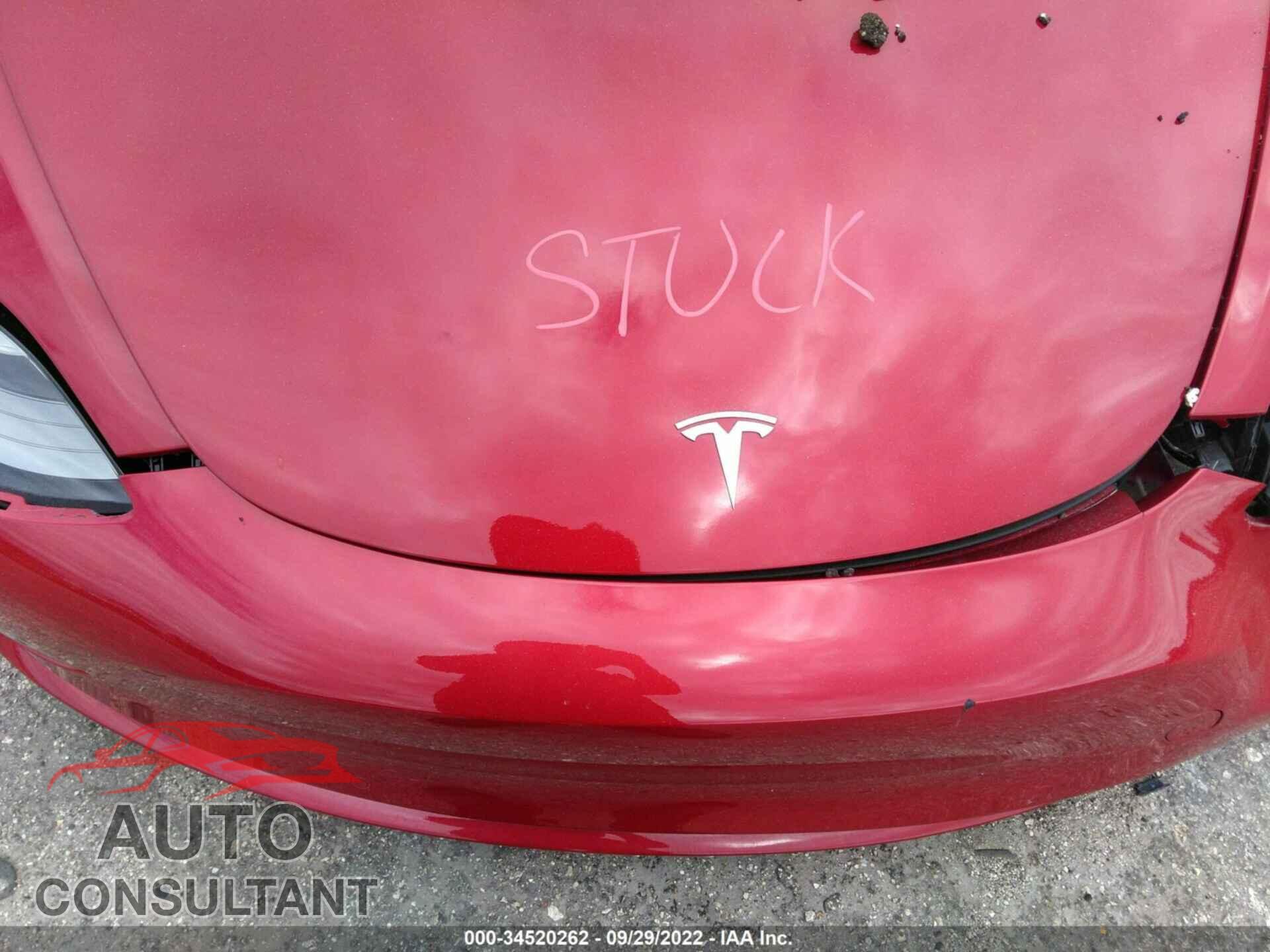 TESLA MODEL 3 2022 - 5YJ3E1EB0NF173850