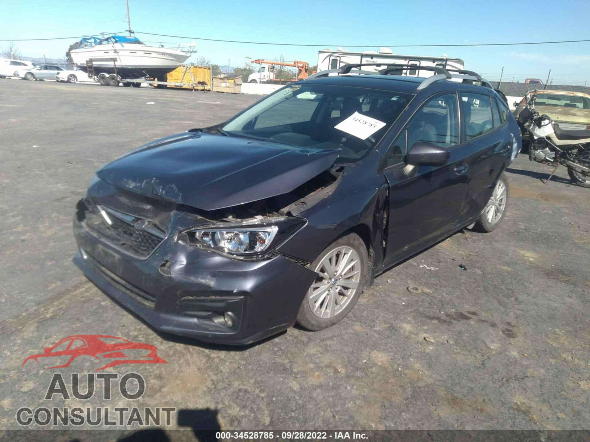 SUBARU IMPREZA 2017 - 4S3GTAB62H3720245