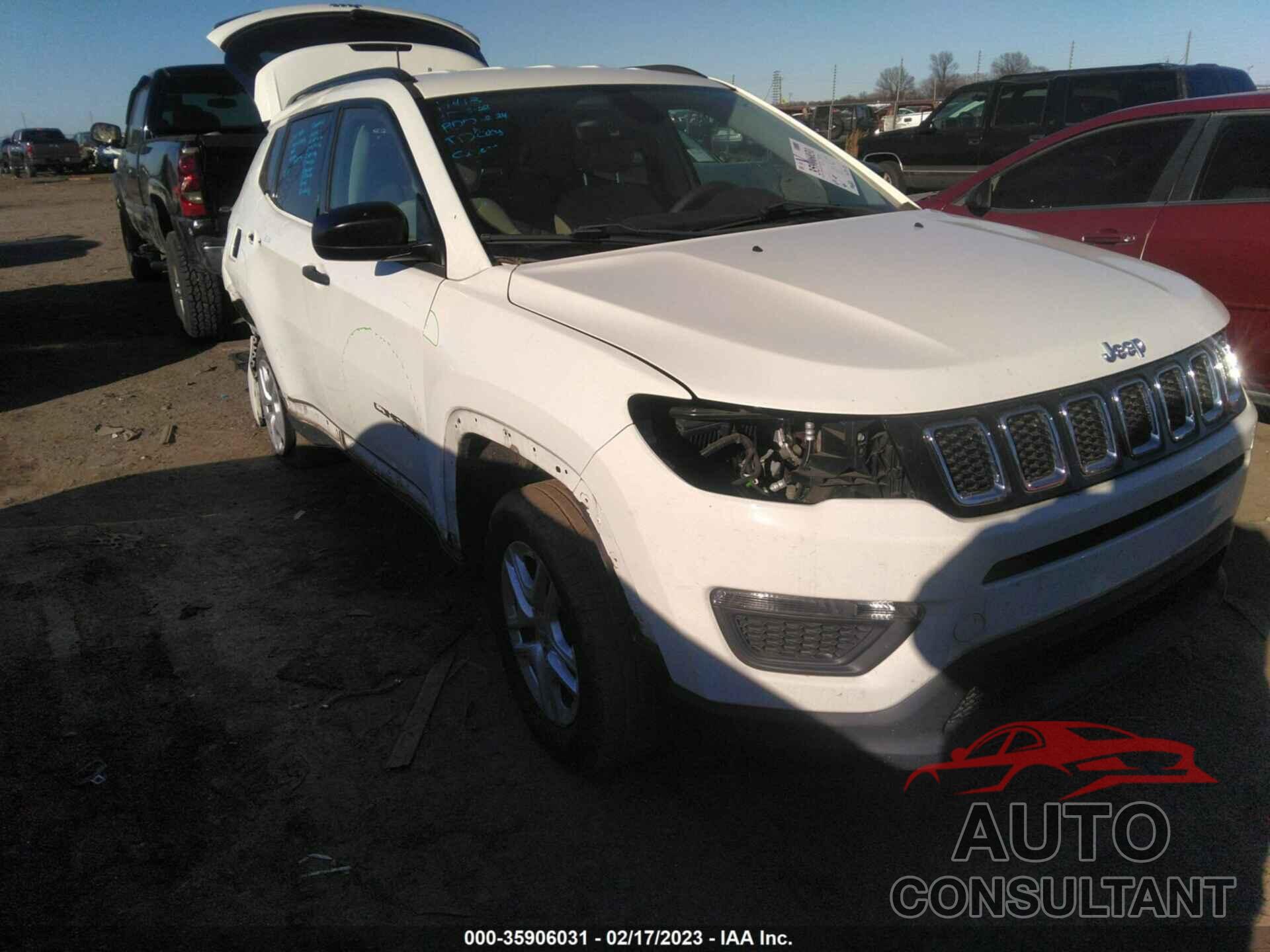 JEEP COMPASS 2017 - 3C4NJDABXHT596971