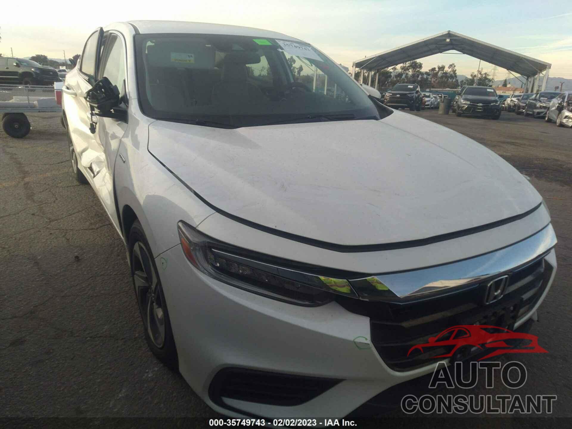 HONDA INSIGHT 2019 - 19XZE4F52KE026225