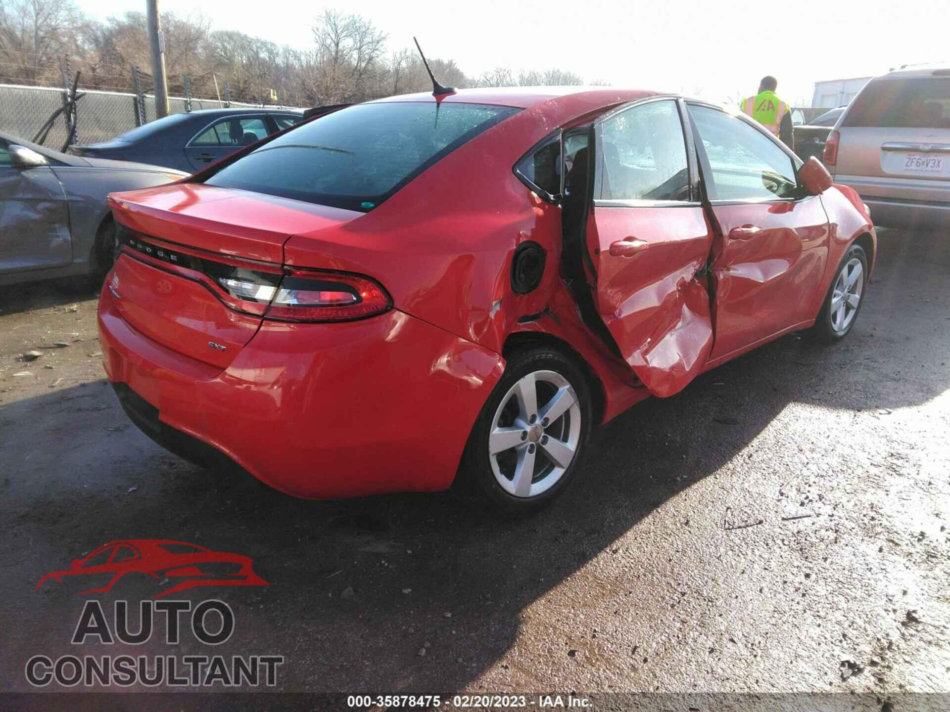 DODGE DART 2016 - 1C3CDFBB3GD717261
