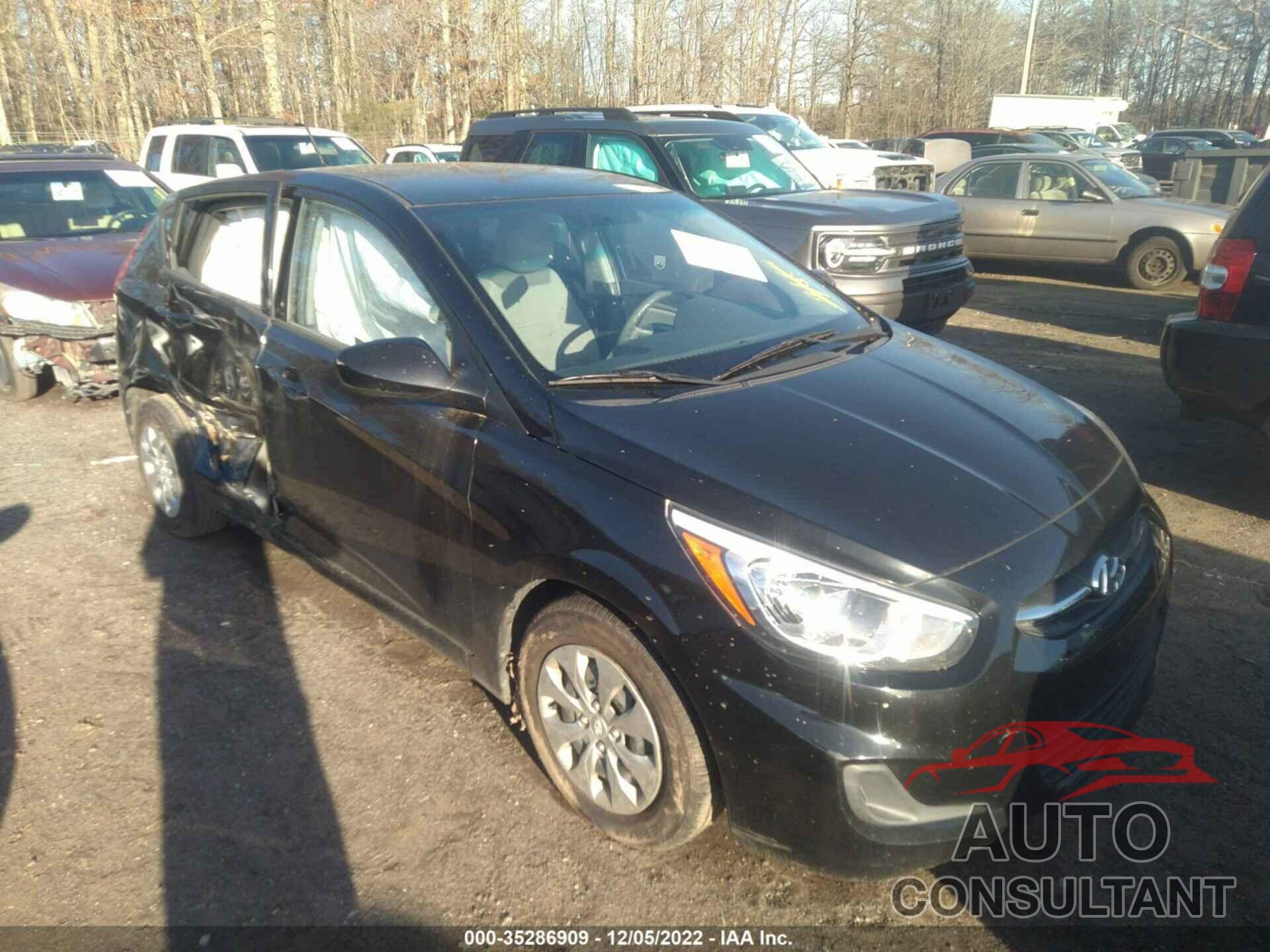 HYUNDAI ACCENT 2016 - KMHCT5AE0GU240076