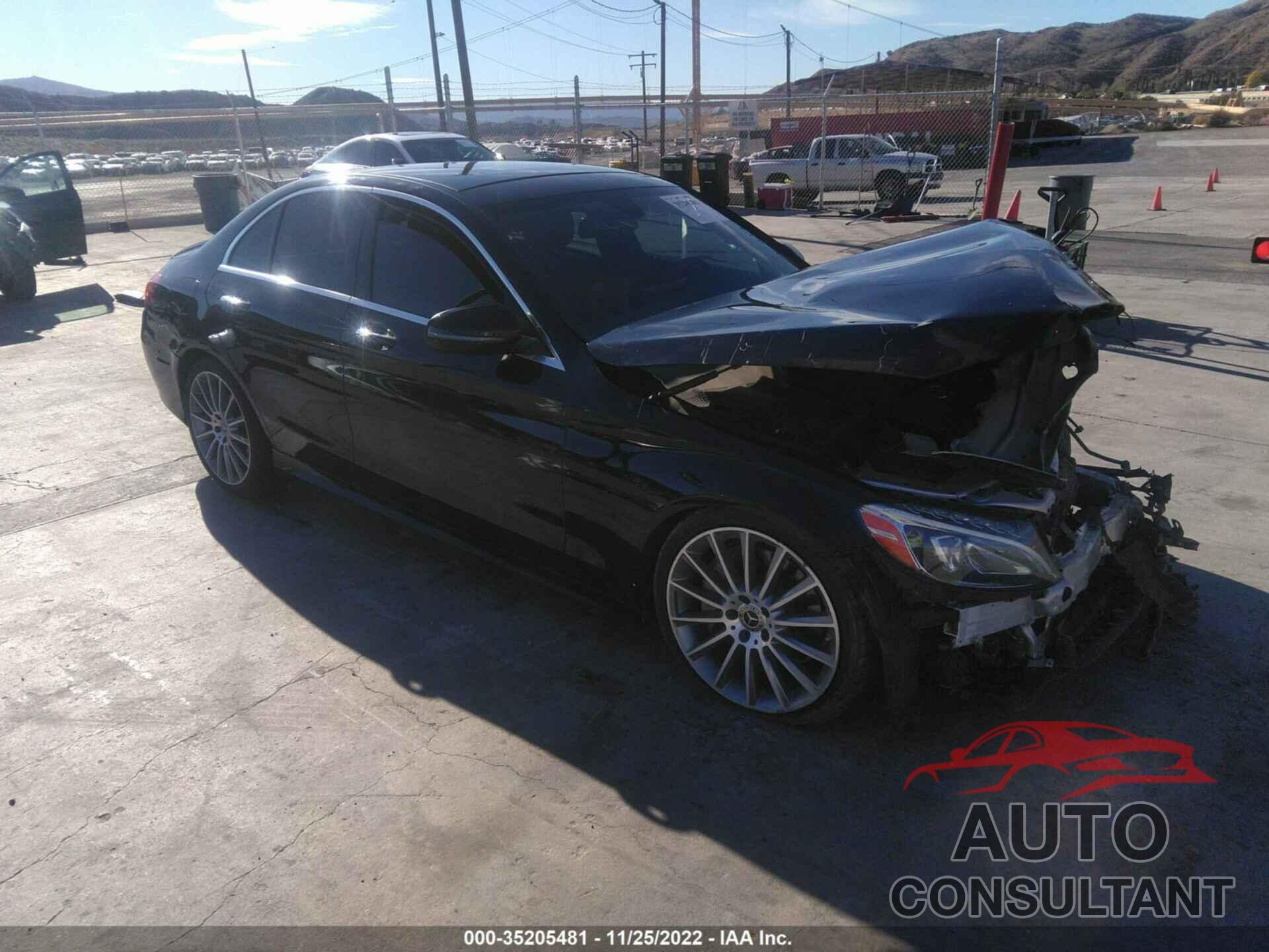 MERCEDES-BENZ C-CLASS 2018 - 55SWF4JB3JU263889