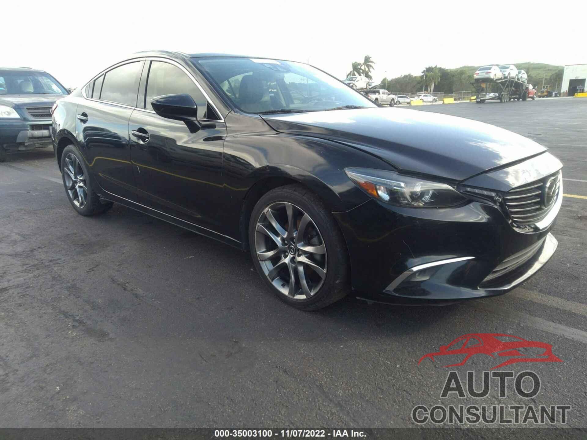 MAZDA MAZDA6 2016 - JM1GJ1W58G1456692