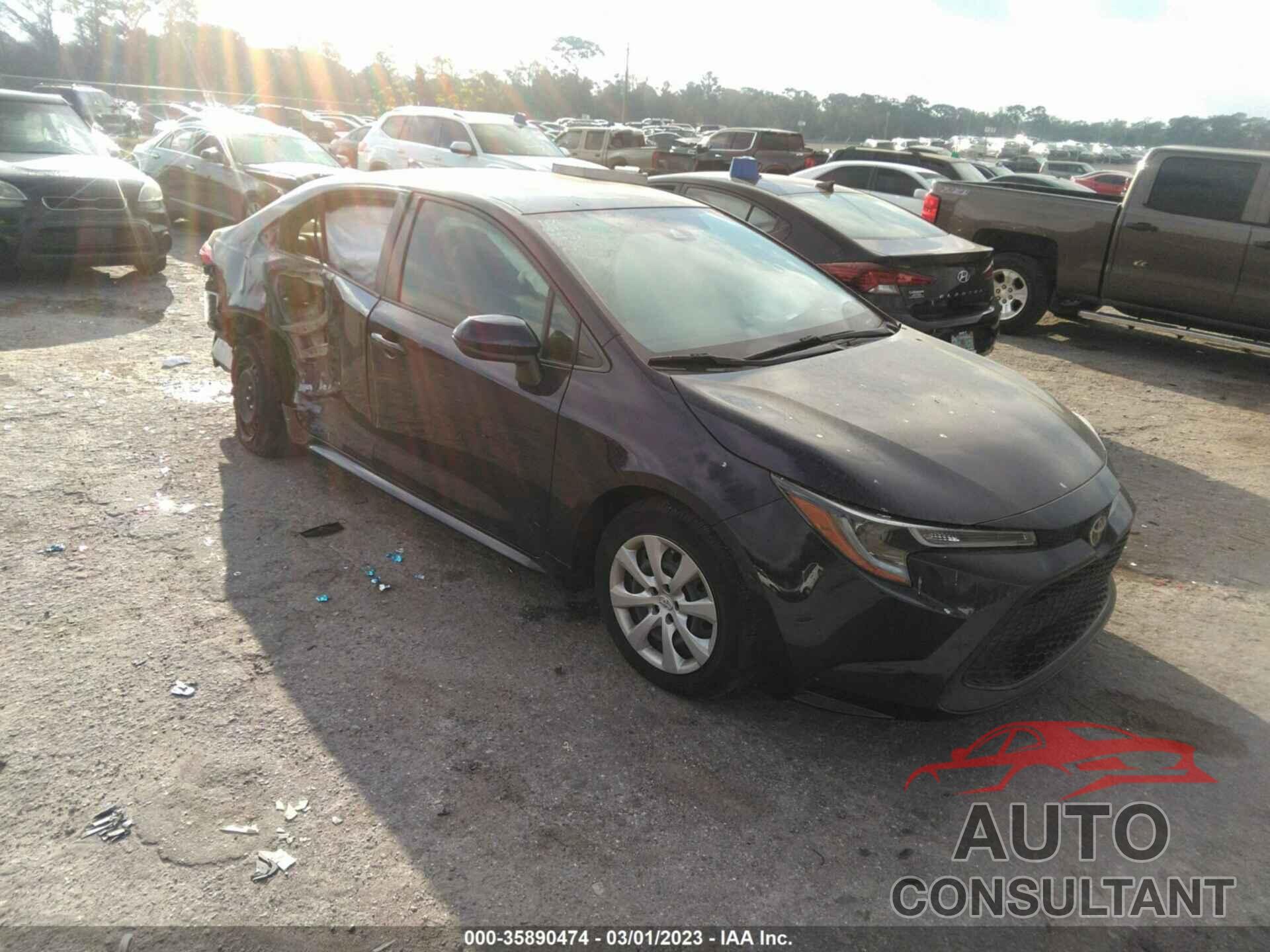 TOYOTA COROLLA 2021 - JTDEPMAE0MJ126975