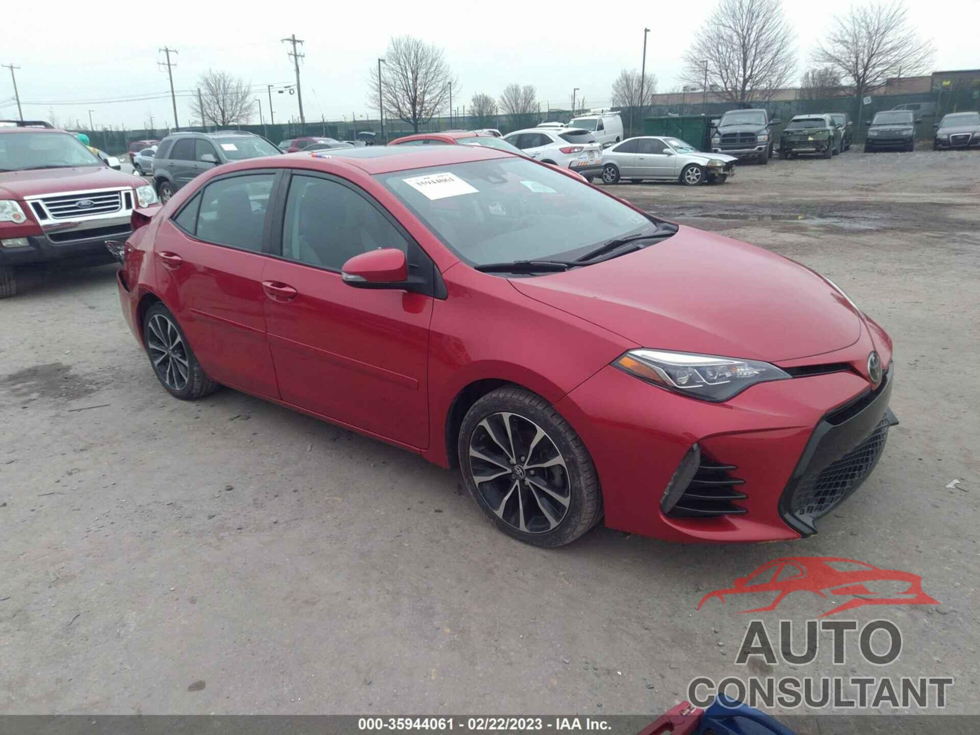TOYOTA COROLLA 2018 - 2T1BURHE8JC000143