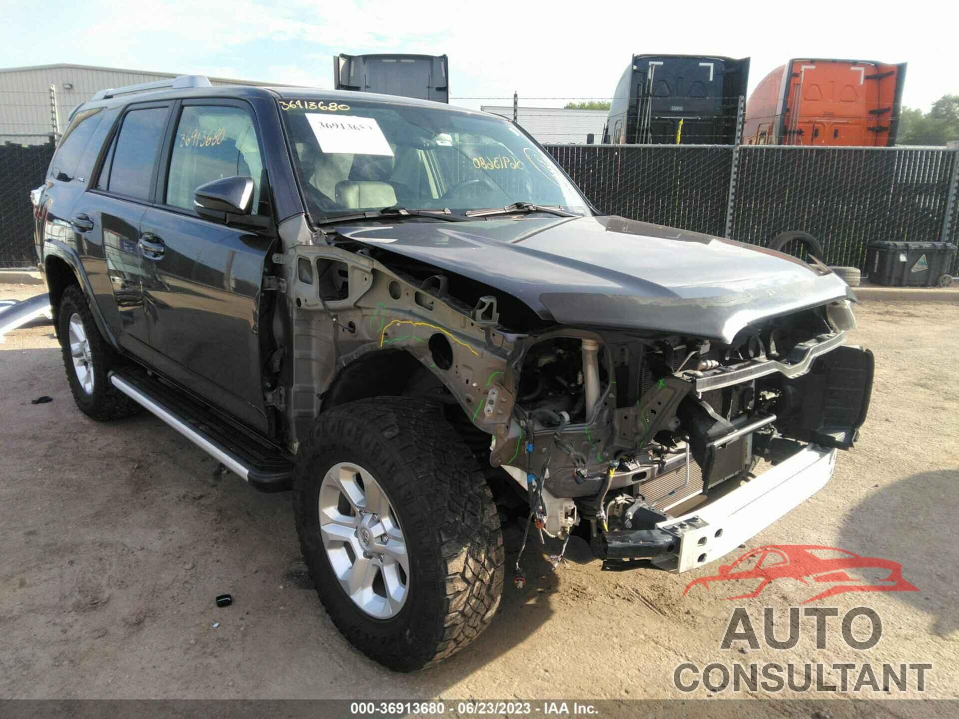 TOYOTA 4RUNNER 2017 - JTEBU5JR0H5449275