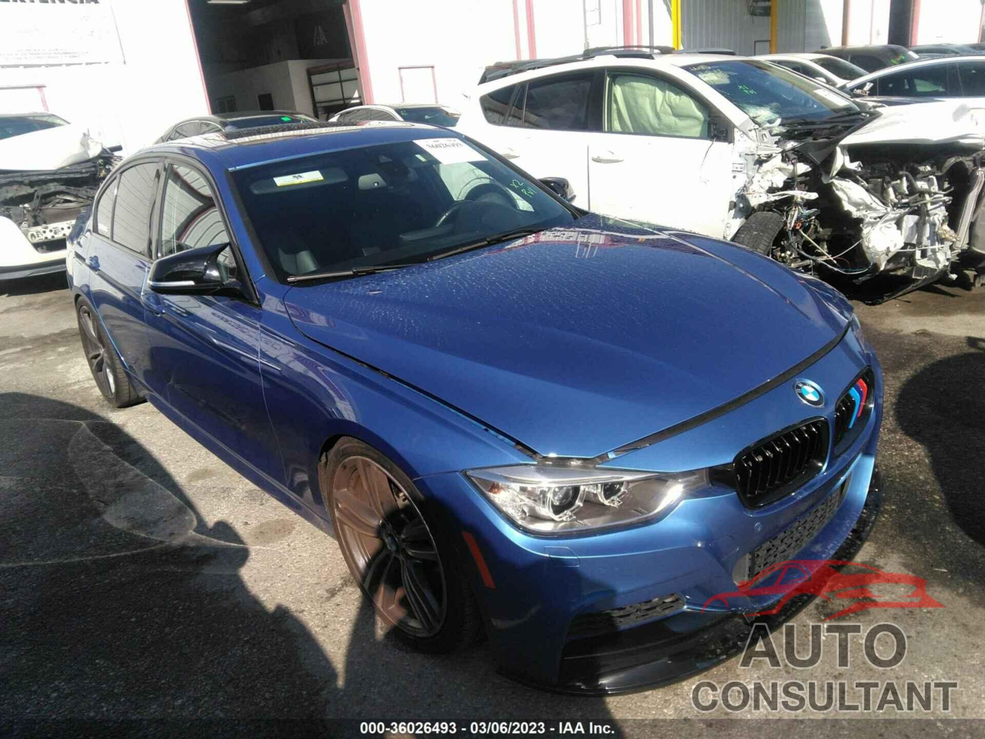 BMW 3 SERIES 2015 - WBA3A9C52FKW74750