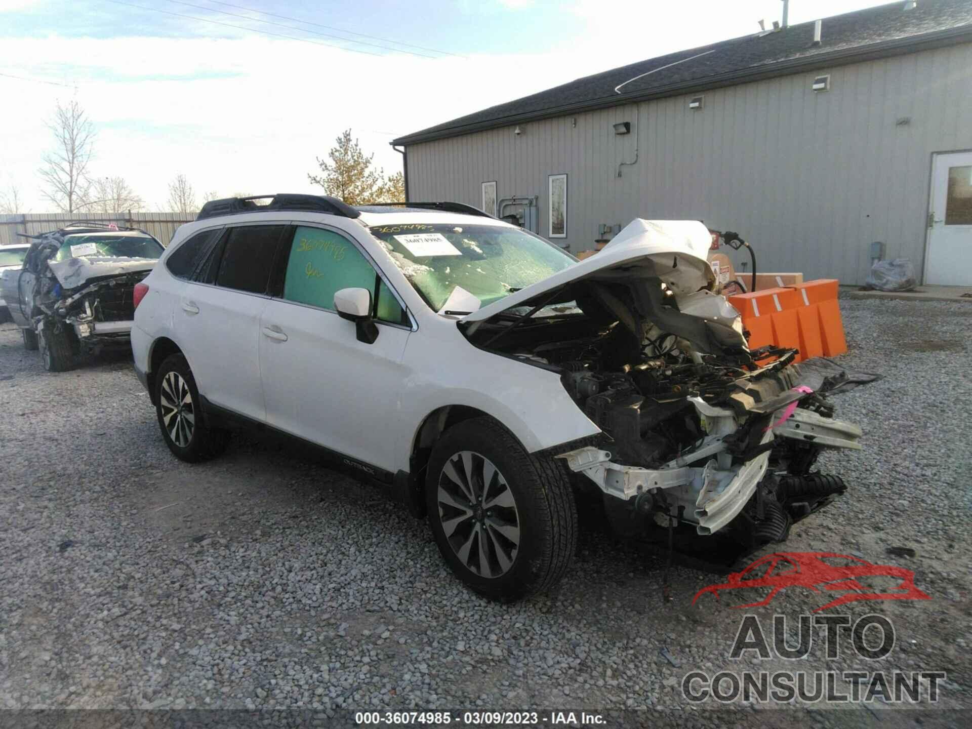 SUBARU OUTBACK 2015 - 4S4BSBNC4F3305053