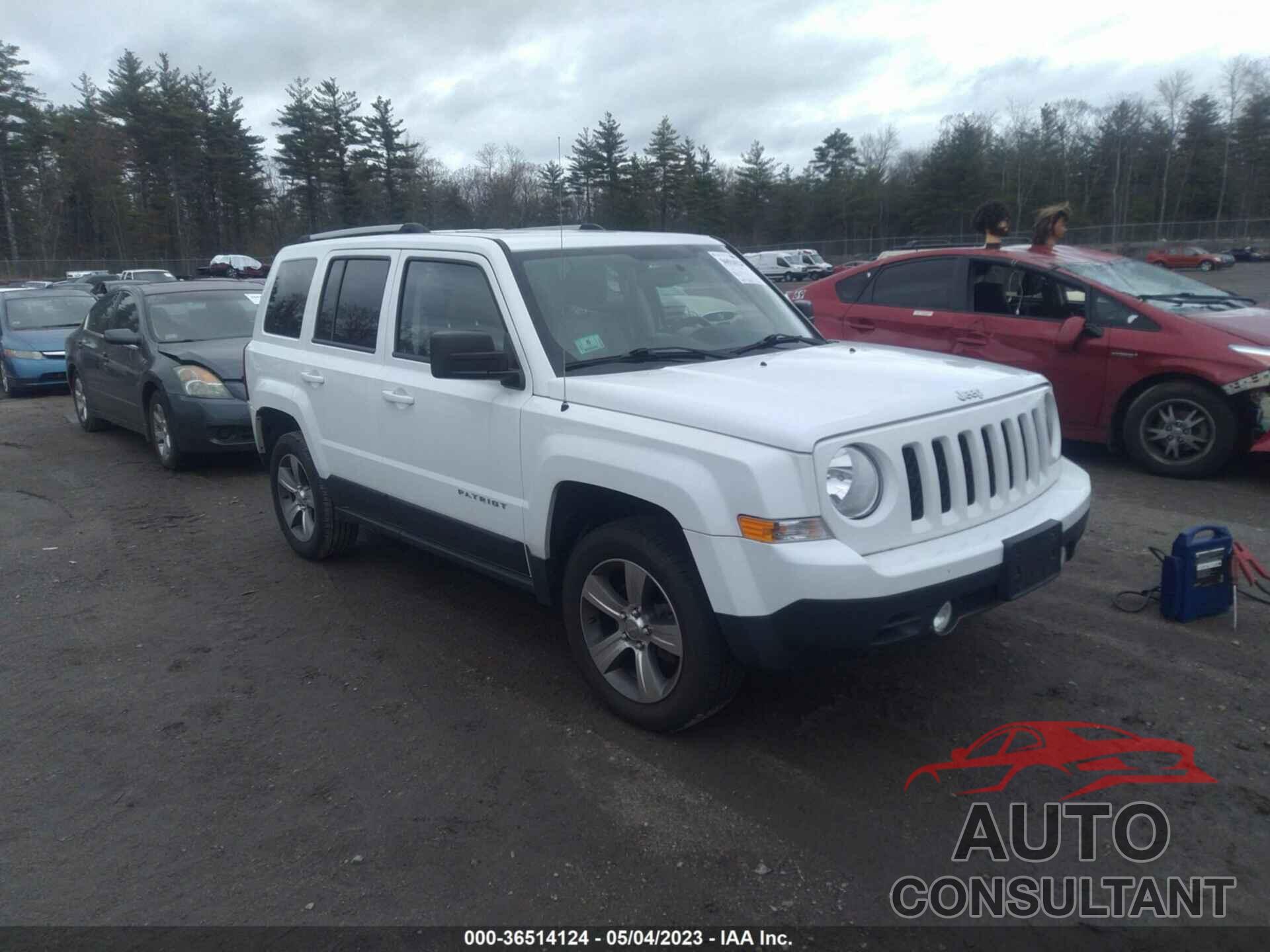 JEEP PATRIOT 2017 - 1C4NJRFB7HD196653