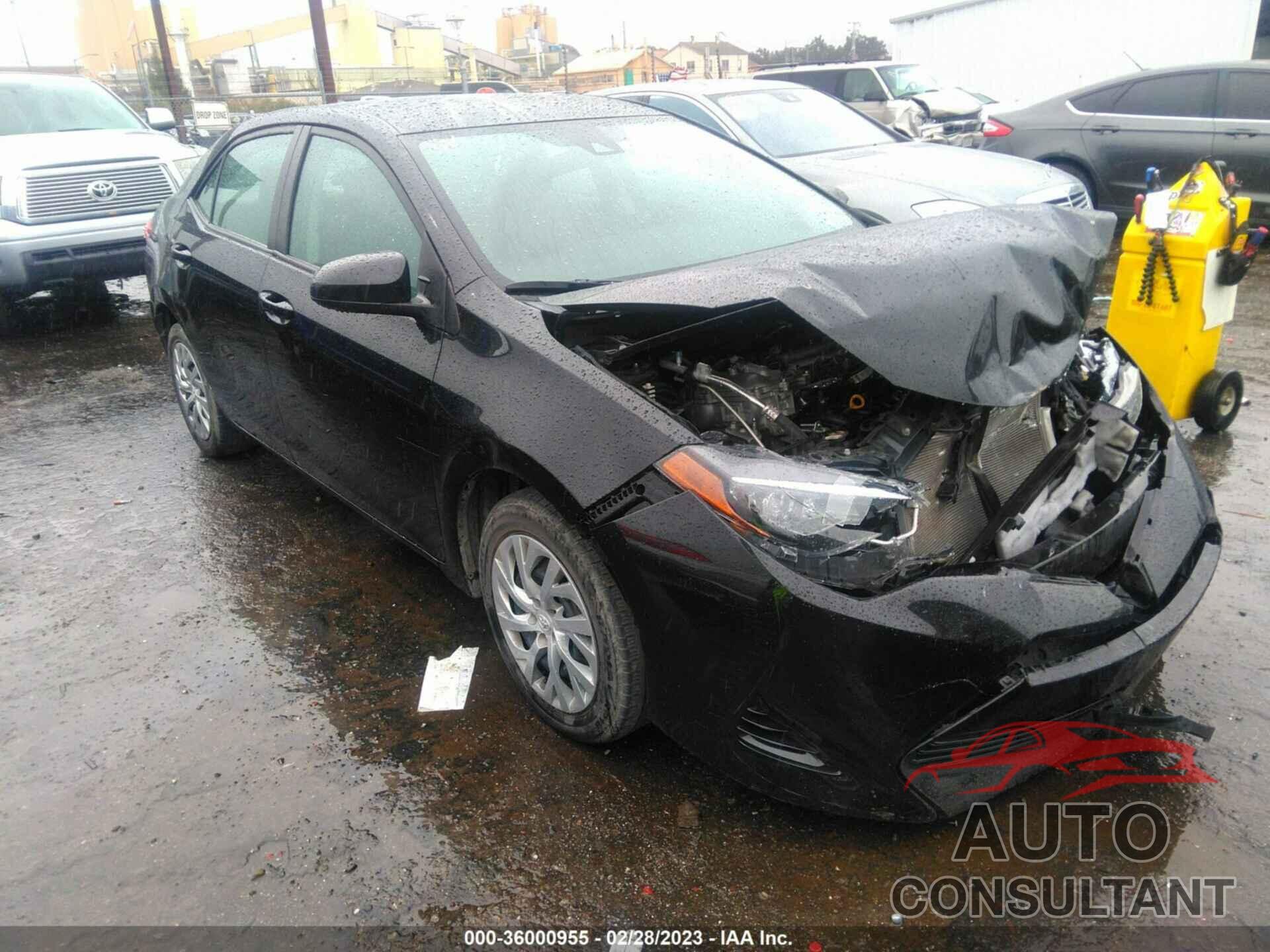 TOYOTA COROLLA 2019 - 2T1BURHEXKC139577