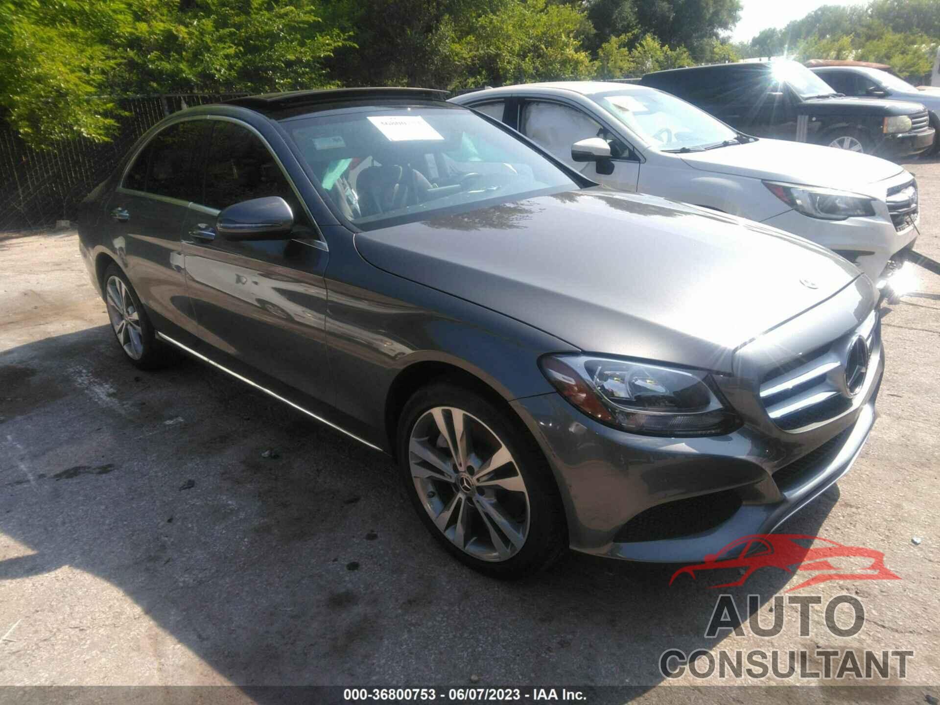 MERCEDES-BENZ C-CLASS 2018 - WDDWF4KB0JR411755