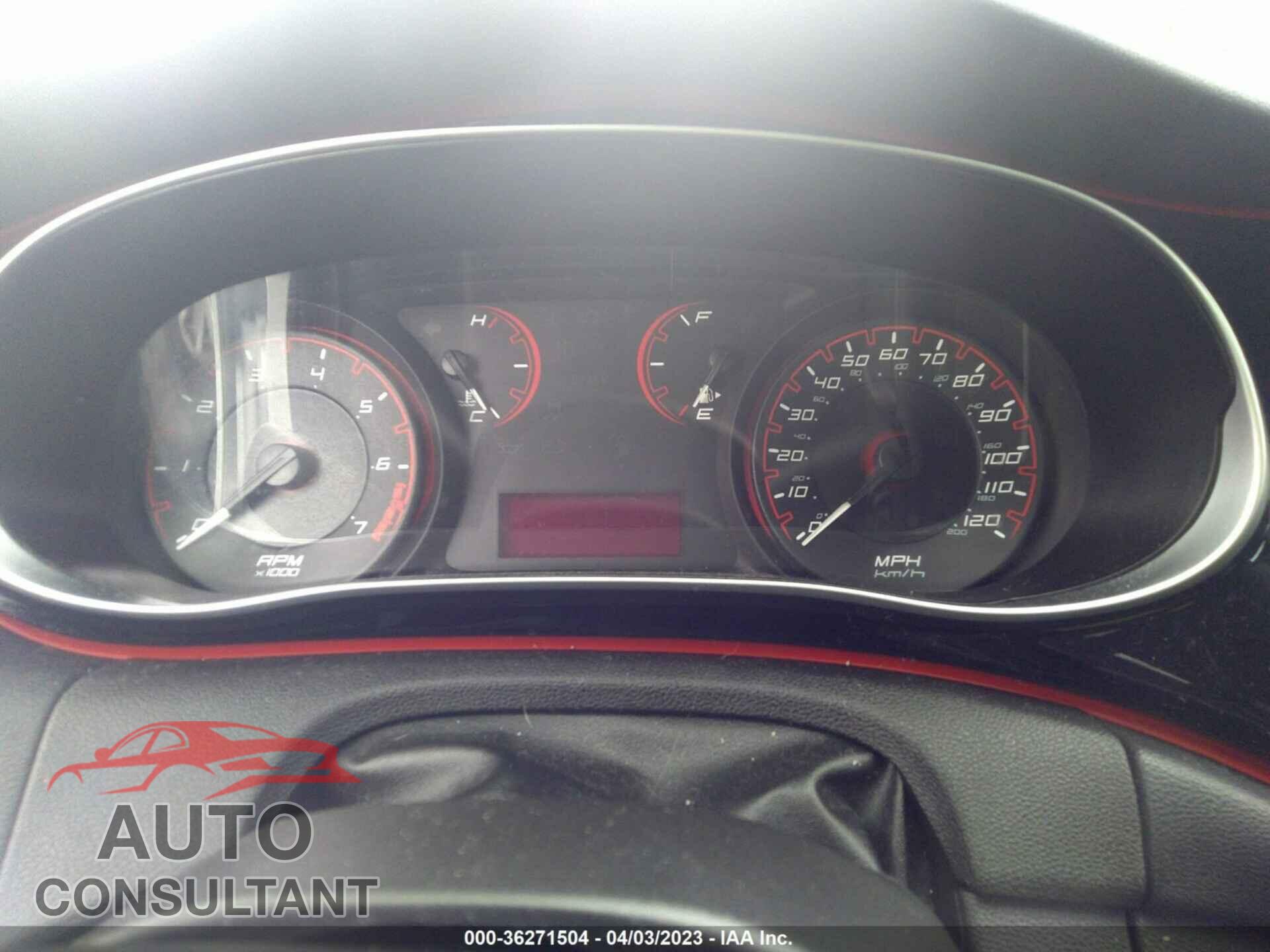 DODGE DART 2015 - 1C3CDFBB3FD165372