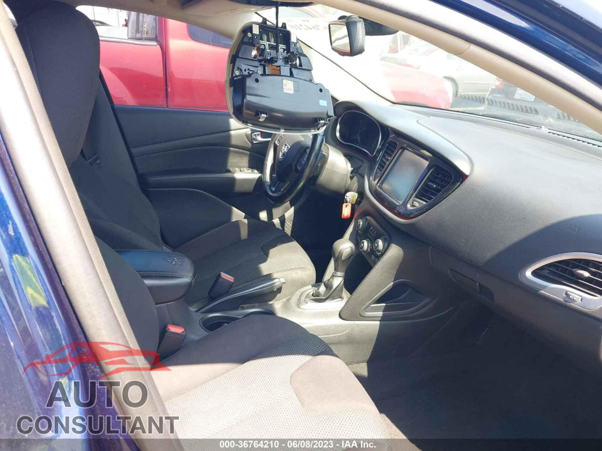 DODGE DART 2015 - 1C3CDFDH3FD150663