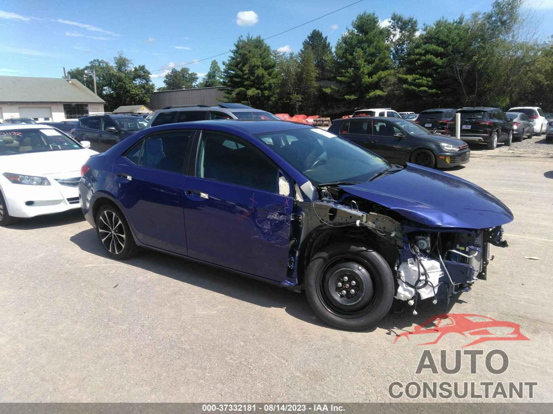 TOYOTA COROLLA 2019 - 2T1BURHE3KC235003