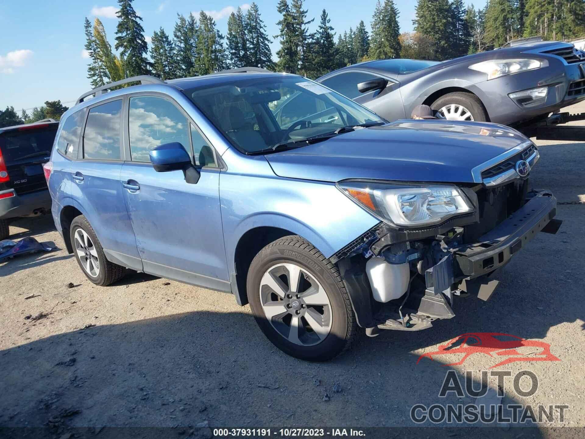 SUBARU FORESTER 2018 - JF2SJAGC2JH535301