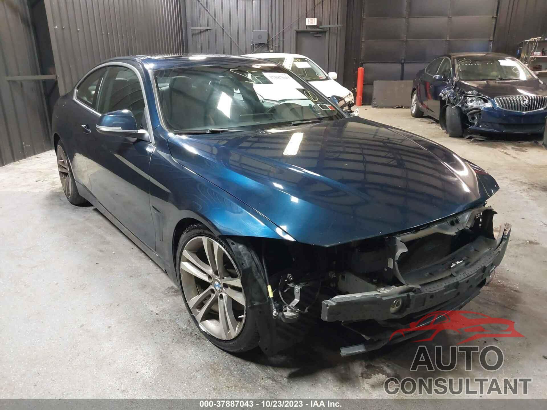 BMW 4 SERIES 2017 - WBA4R9C54HK878143