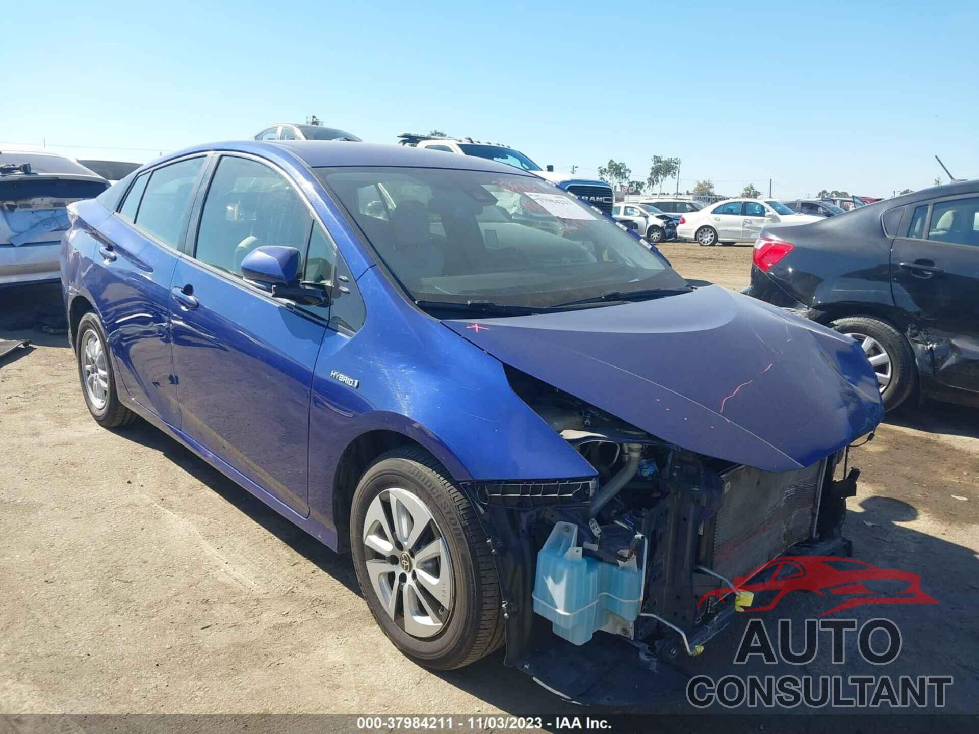 TOYOTA PRIUS 2017 - JTDKBRFU8H3050186