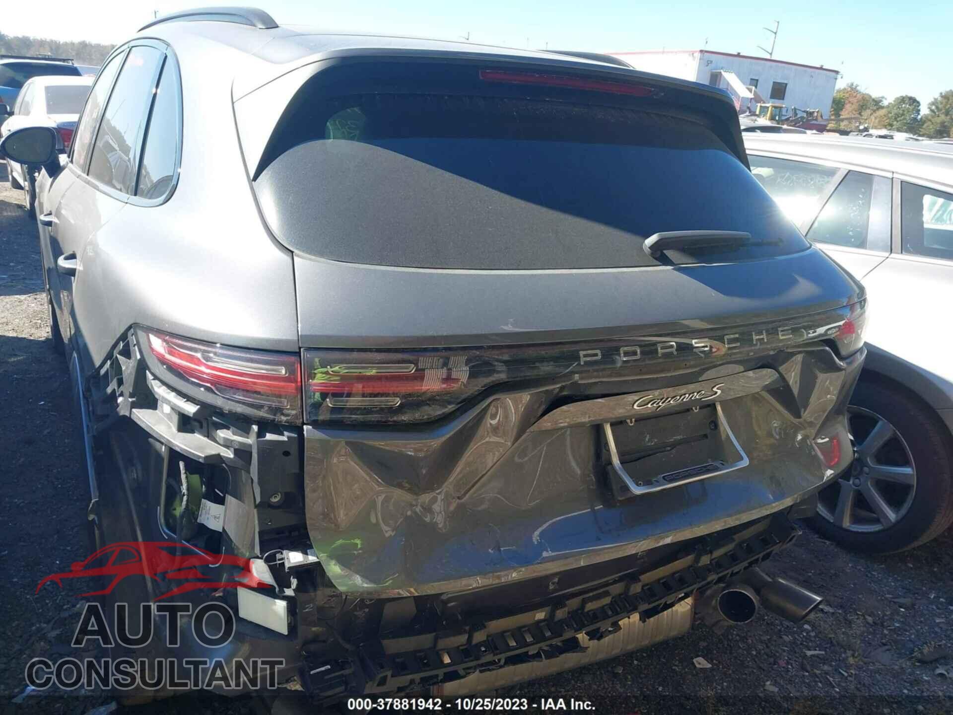 PORSCHE CAYENNE 2019 - WP1AB2AY9KDA60772