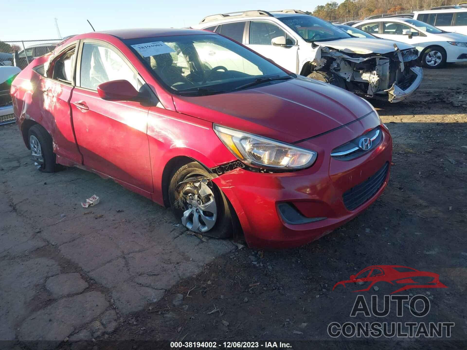 HYUNDAI ACCENT 2017 - KMHCT4AE5HU319075