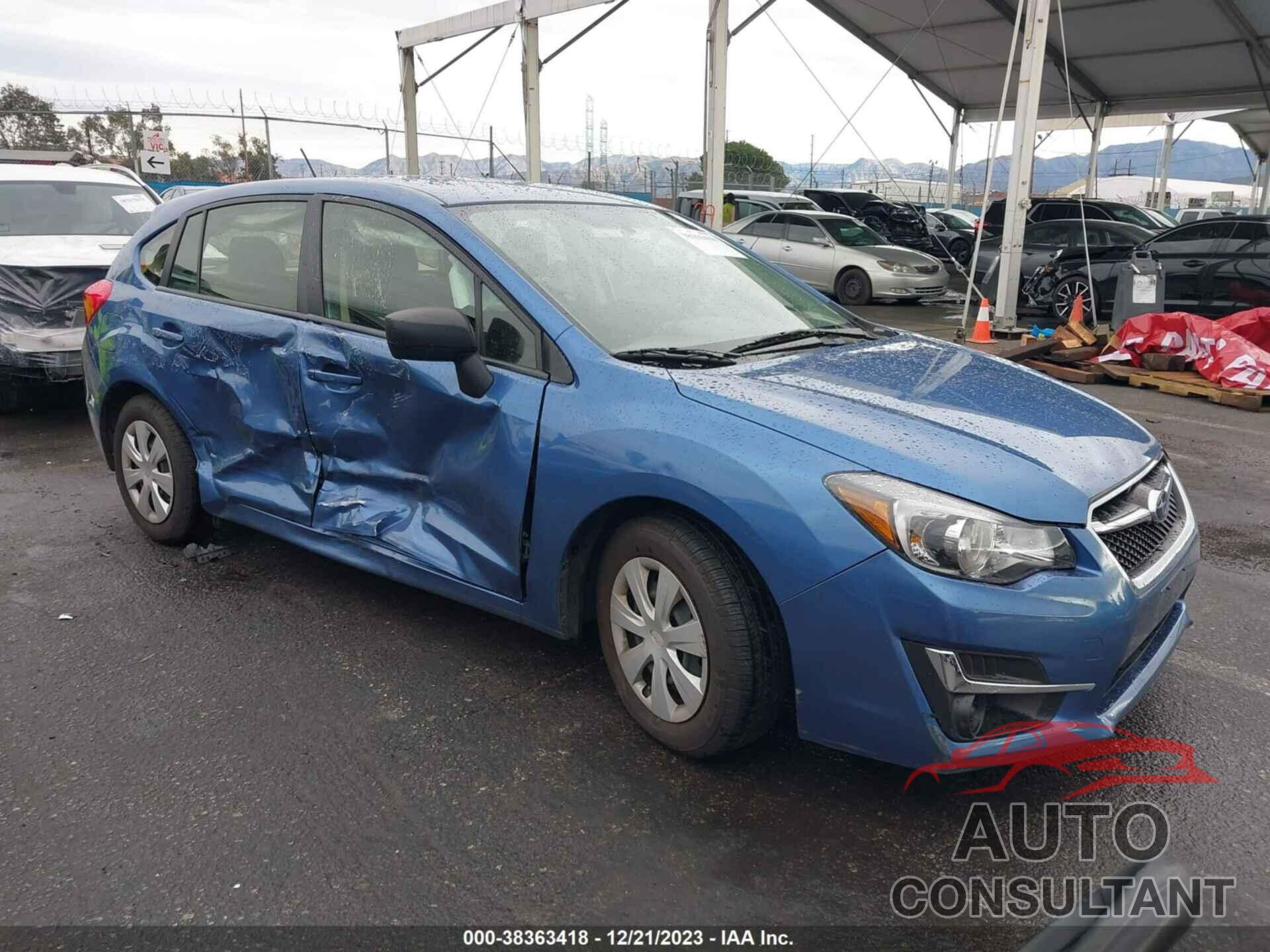 SUBARU IMPREZA 2016 - JF1GPAA65G8349577