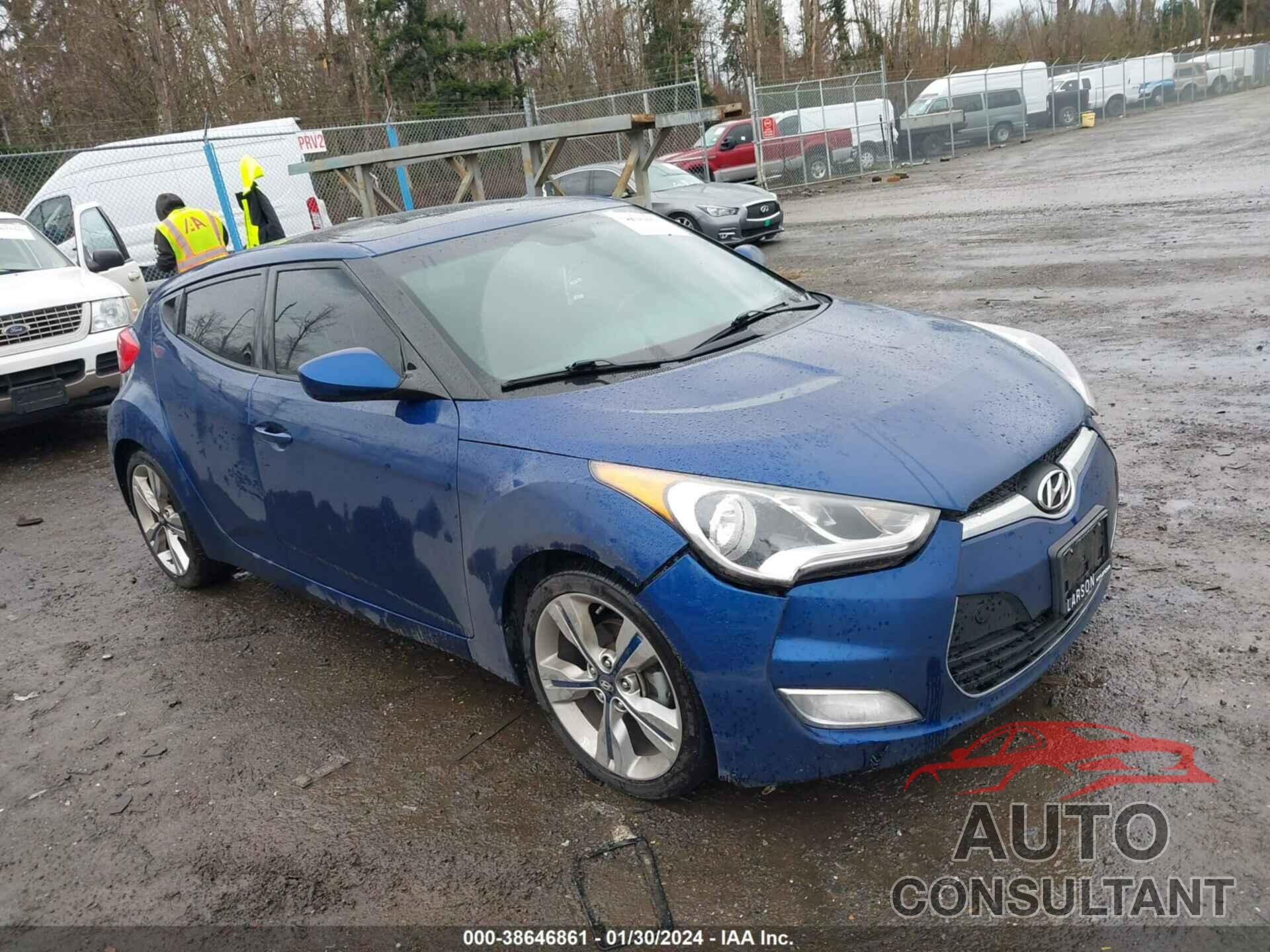 HYUNDAI VELOSTER 2016 - KMHTC6AD5GU301998