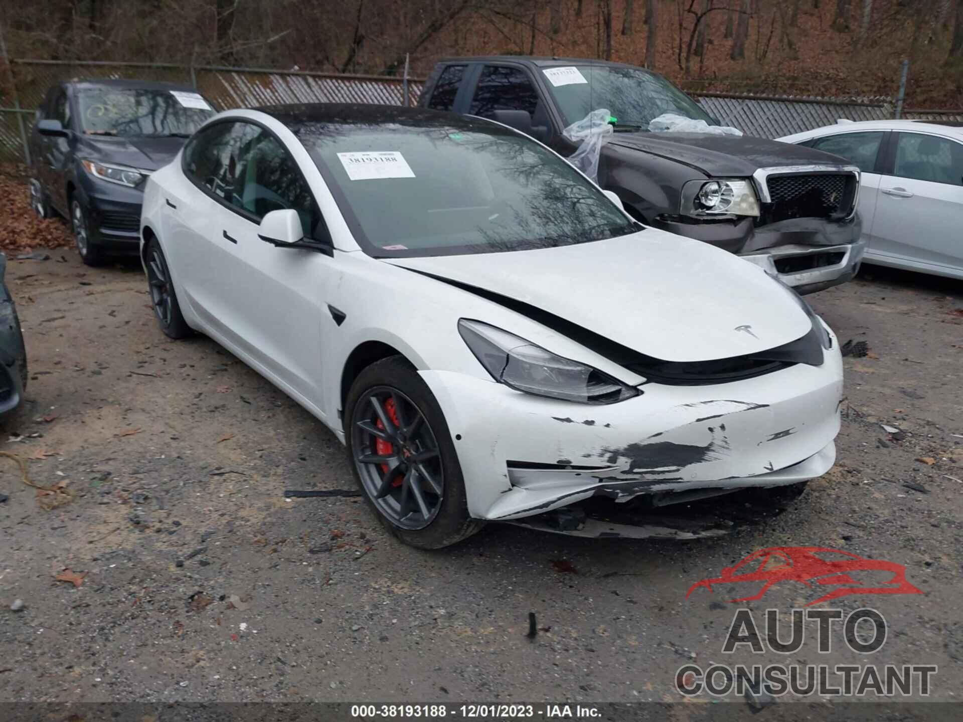 TESLA MODEL 3 2021 - 5YJ3E1EA8MF014726