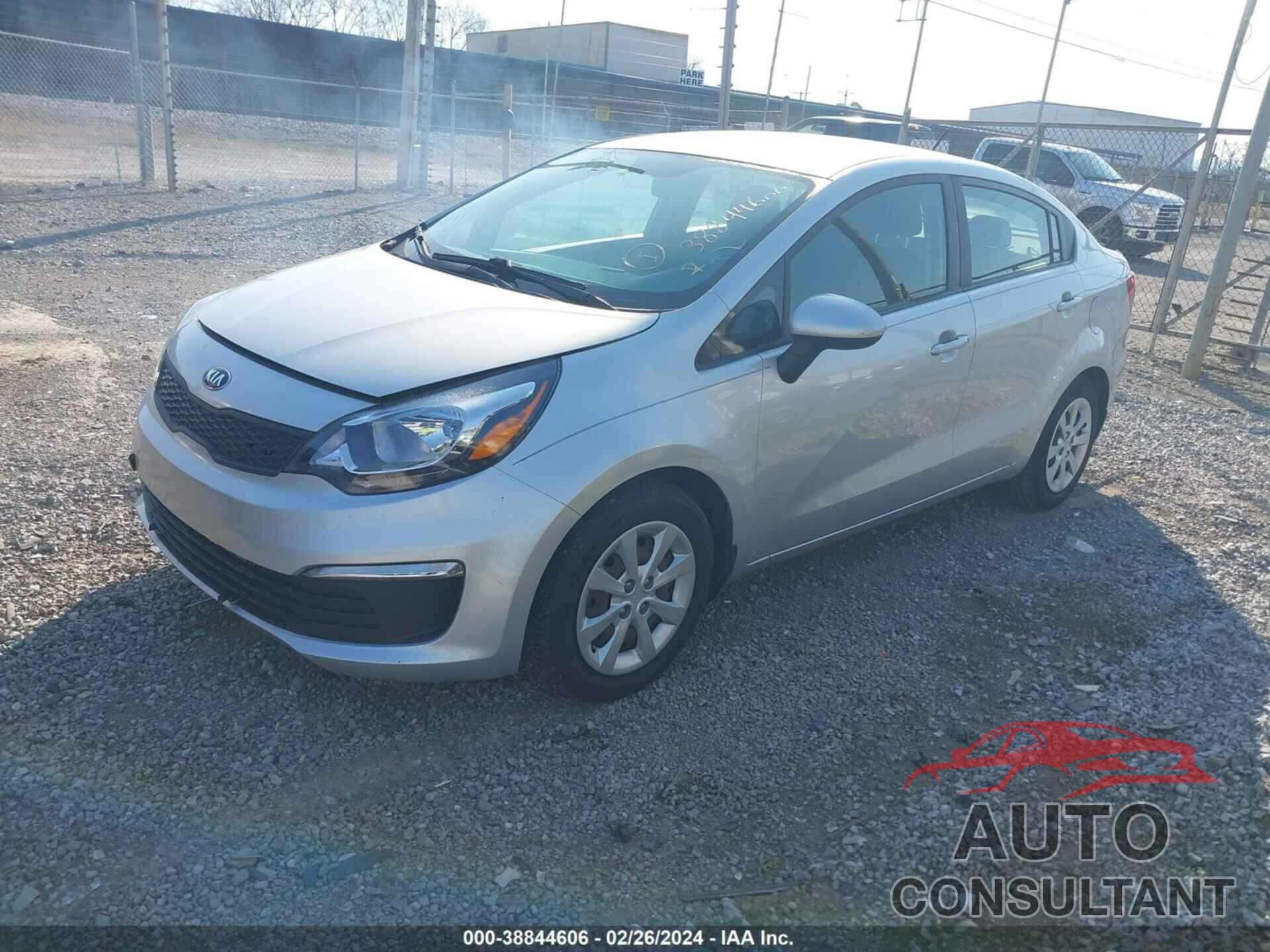 KIA RIO 2016 - KNADM4A3XG6591531