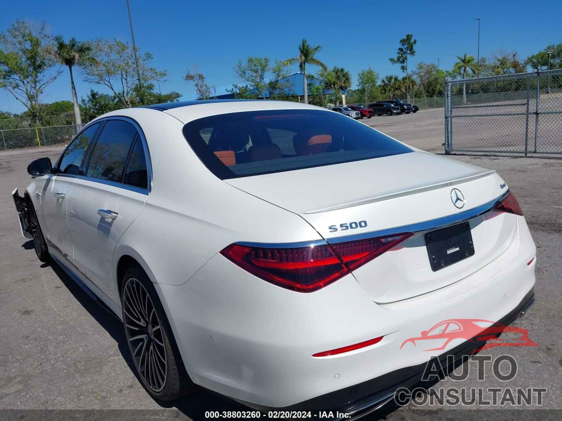 MERCEDES-BENZ S 500 2022 - W1K6G6DB0NA145597