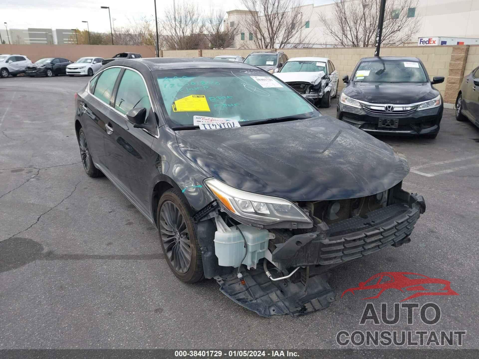 TOYOTA AVALON 2016 - 4T1BK1EBXGU232655