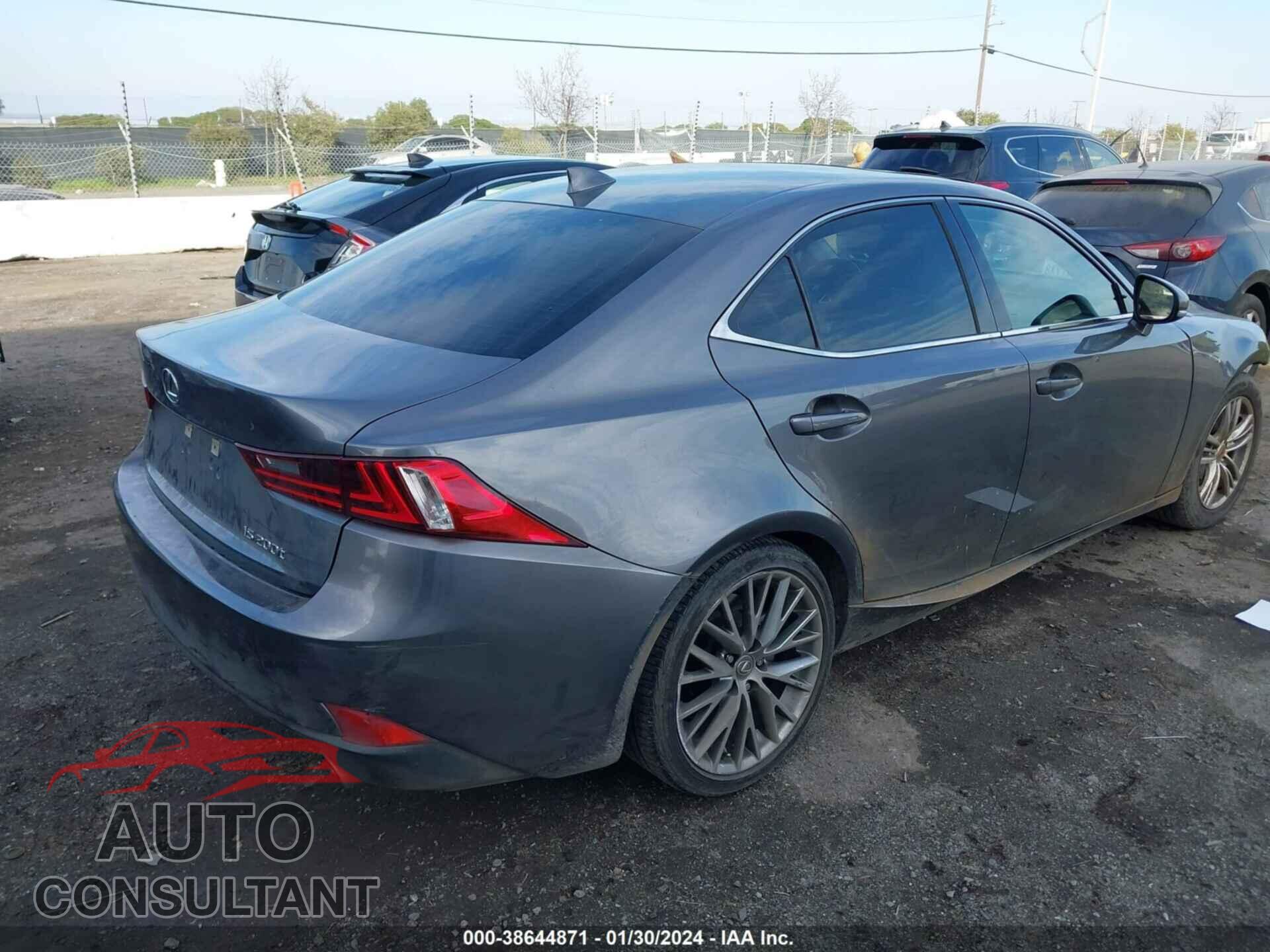 LEXUS IS 200T 2016 - JTHBA1D25G5036494