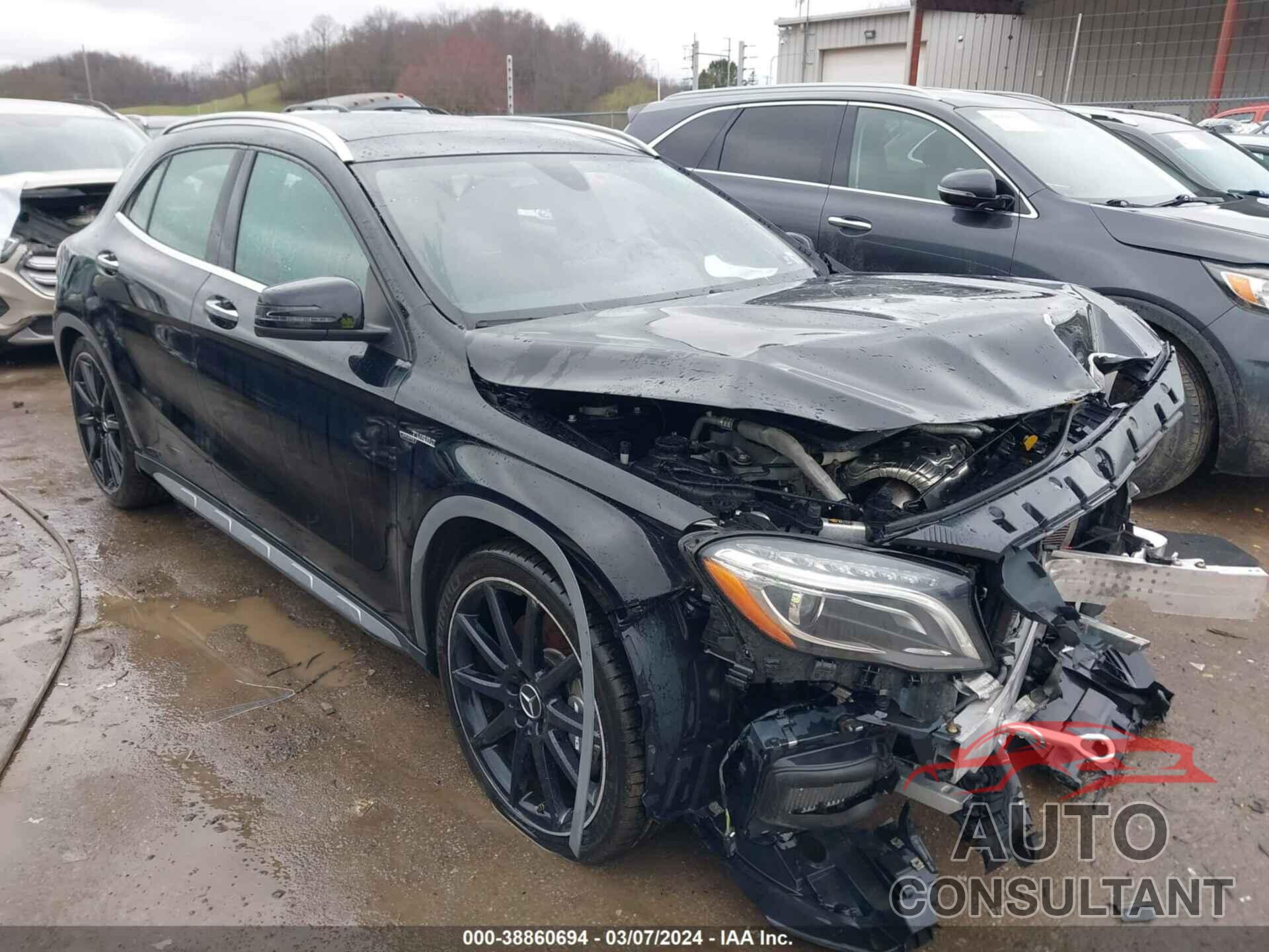 MERCEDES-BENZ AMG GLA 45 2017 - WDDTG5CB1HJ302623