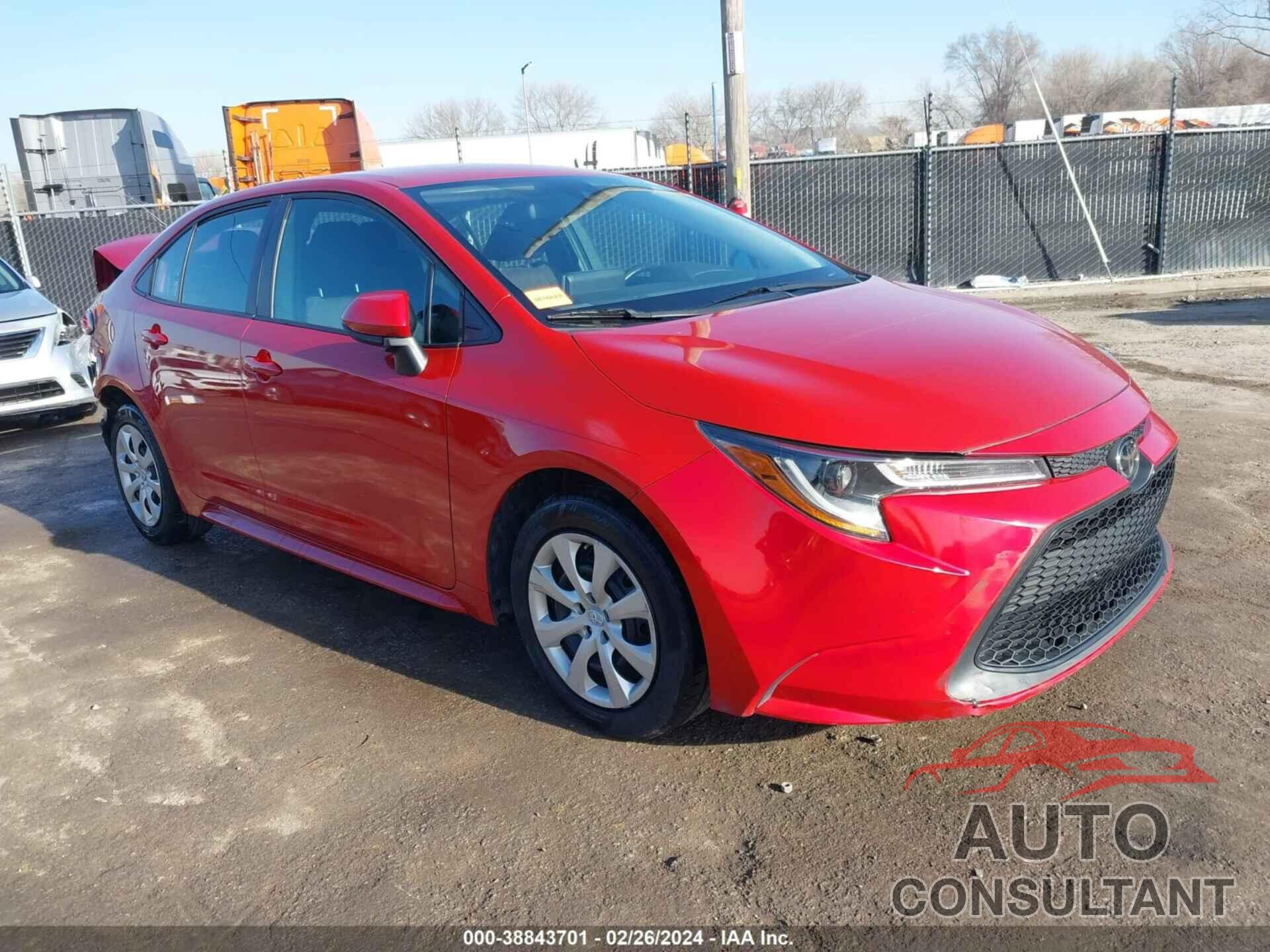 TOYOTA COROLLA 2021 - 5YFEPMAE6MP258862