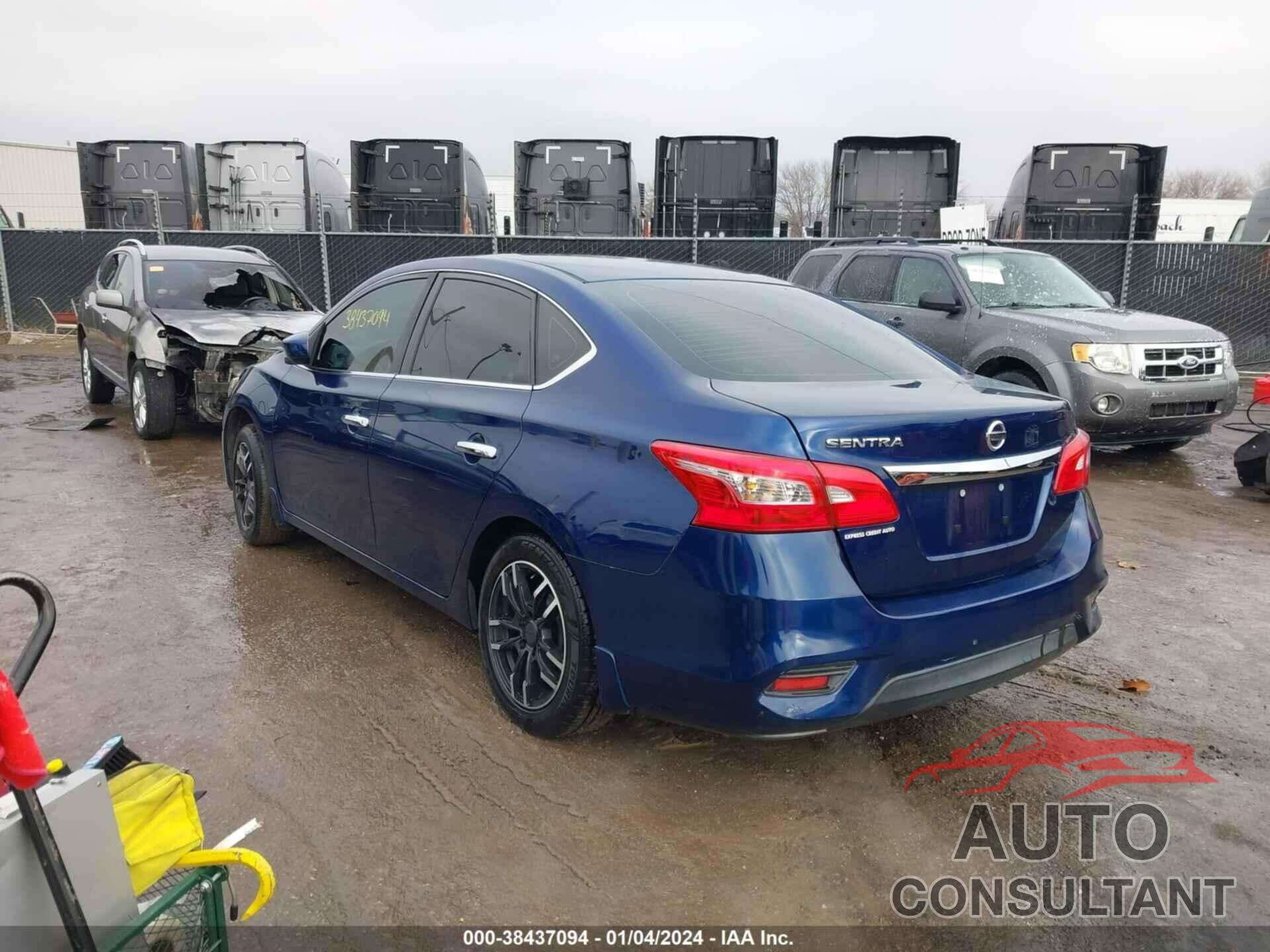 NISSAN SENTRA 2016 - 3N1AB7AP2GY327196