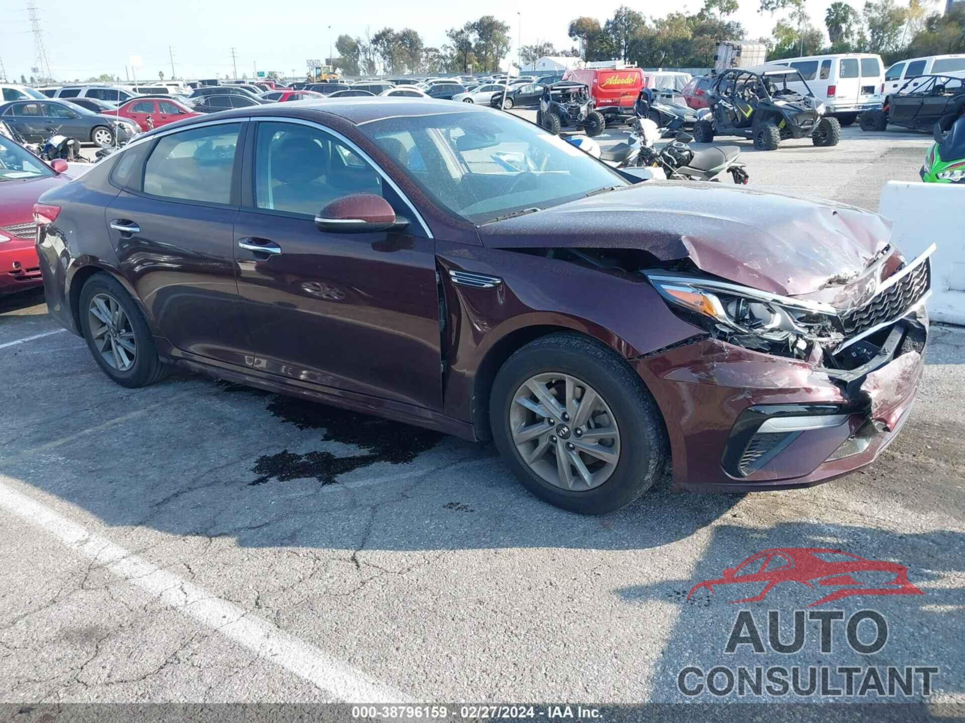 KIA OPTIMA 2019 - 5XXGT4L33KG298113