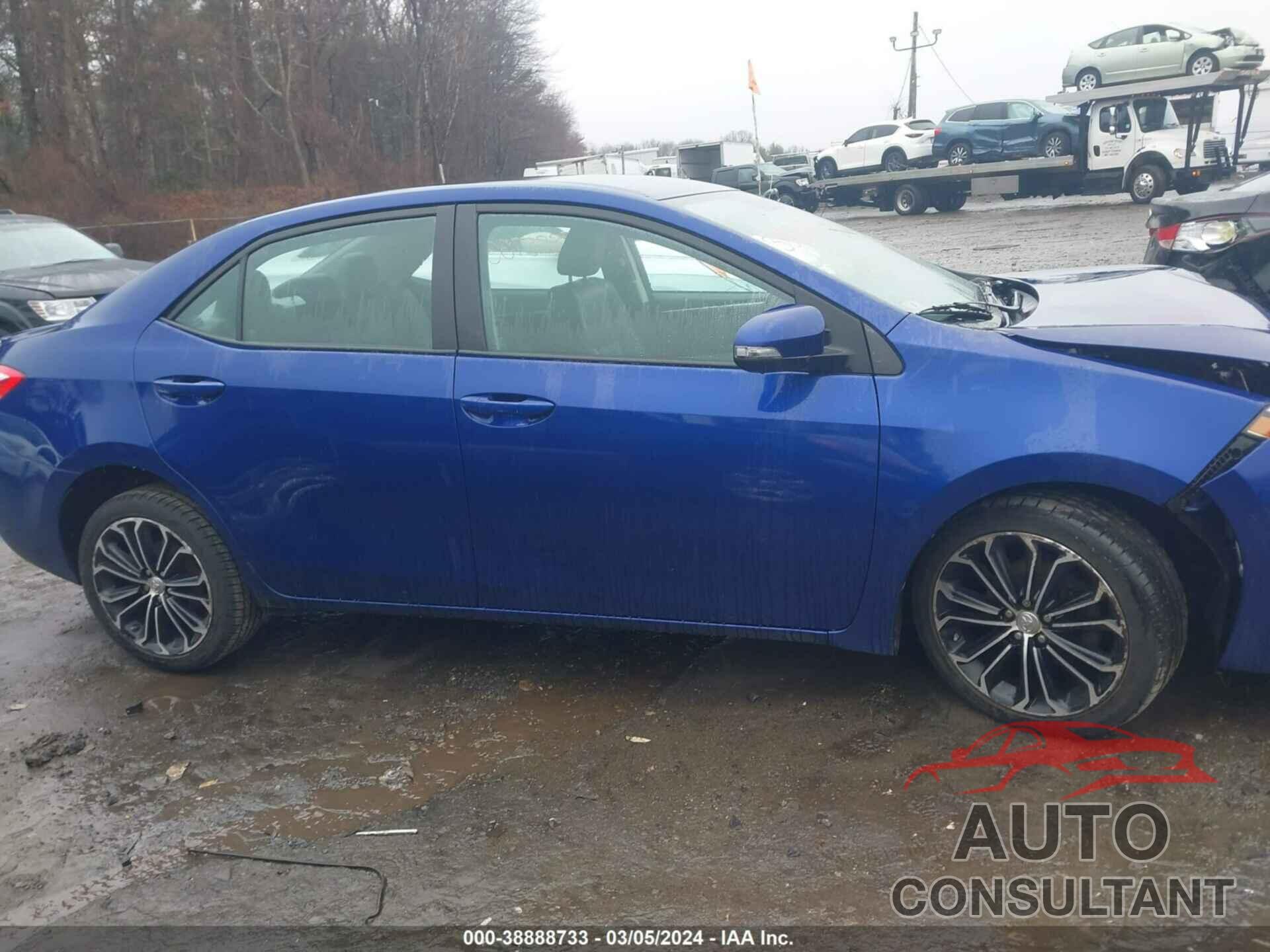 TOYOTA COROLLA 2016 - 2T1BURHE4GC556457