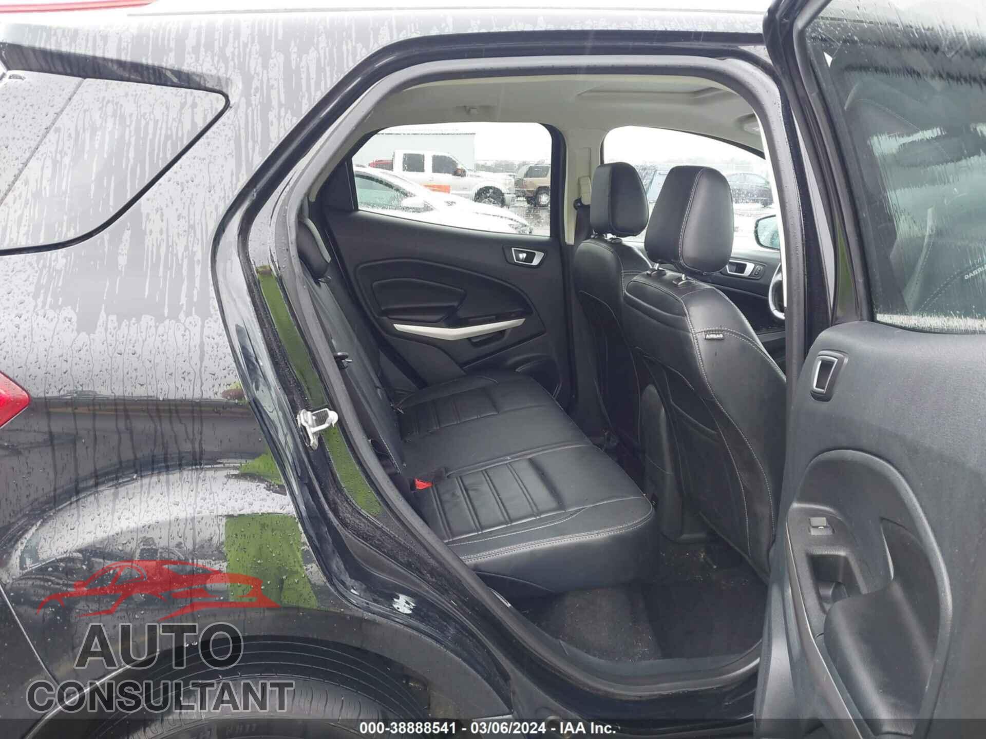 FORD ECOSPORT 2020 - MAJ6S3KL6LC364686