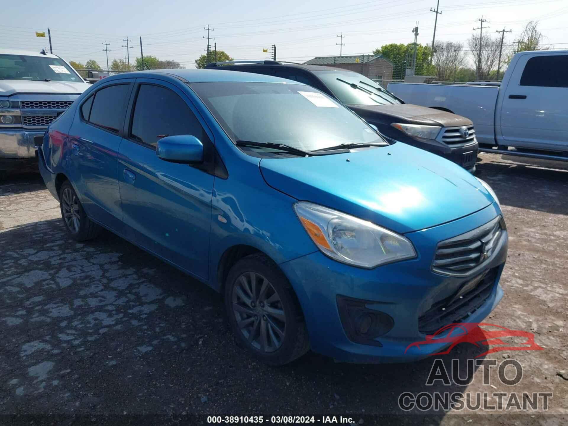 MITSUBISHI MIRAGE 2018 - ML32F3FJ8JHF02711