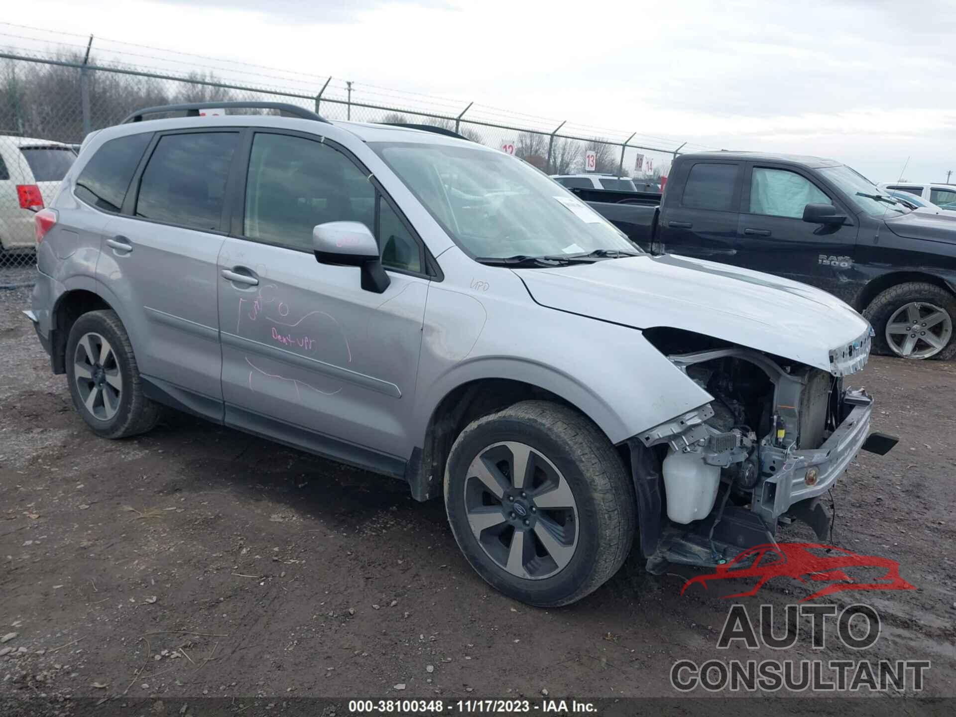 SUBARU FORESTER 2018 - JF2SJAGC5JH532490
